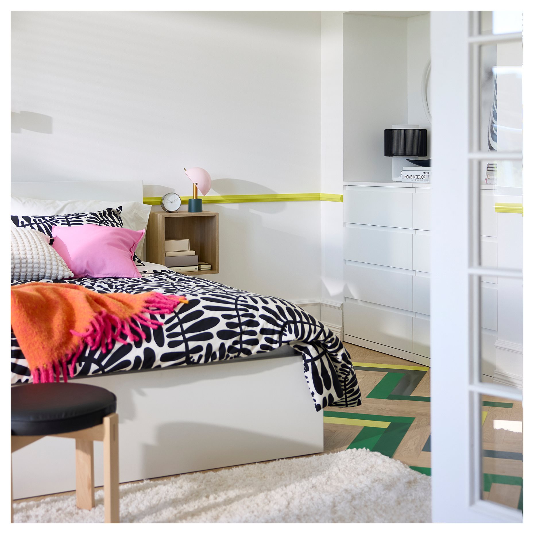 VOLLERSLEV, χαλί ψηλό πέλος, 133x195 cm, 704.925.70