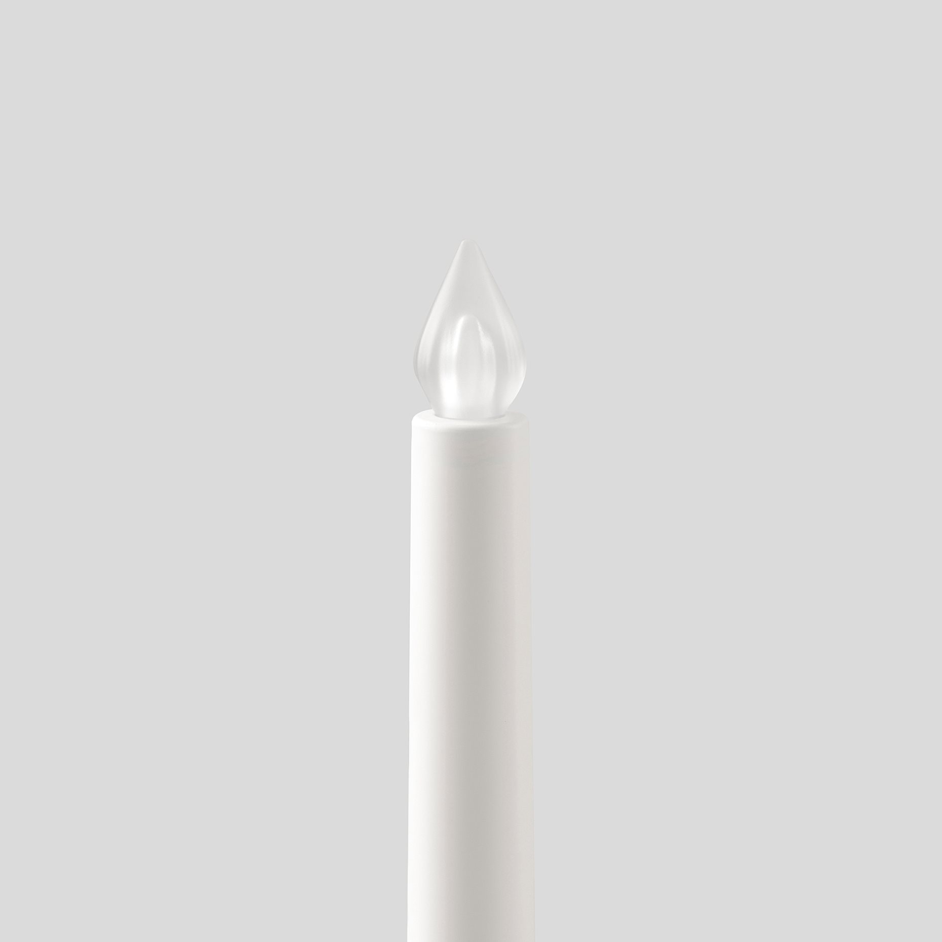 ÄDELLÖVTRÄD, candle with built-in LED light source/indoor/2 pack, 28 cm, 705.202.62