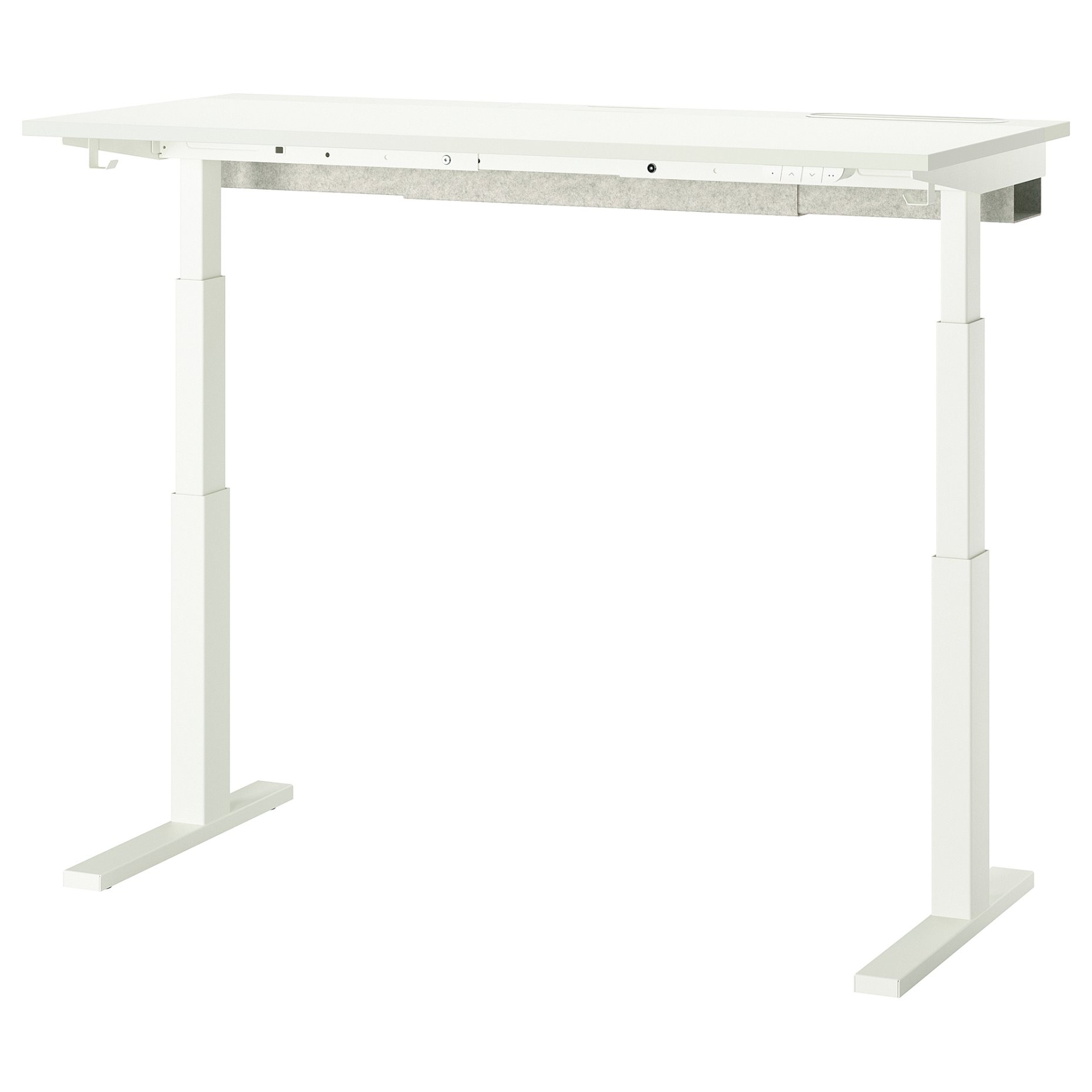 MITTZON, underframe sit/stand for desk/electric, 120/140/160x60 cm, 705.394.07