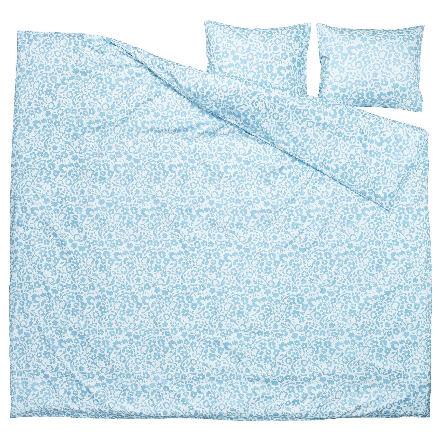 CYMBALBLOMMA, duvet cover and 2 pillowcases, 240x220/50x60 cm, 705.469.45