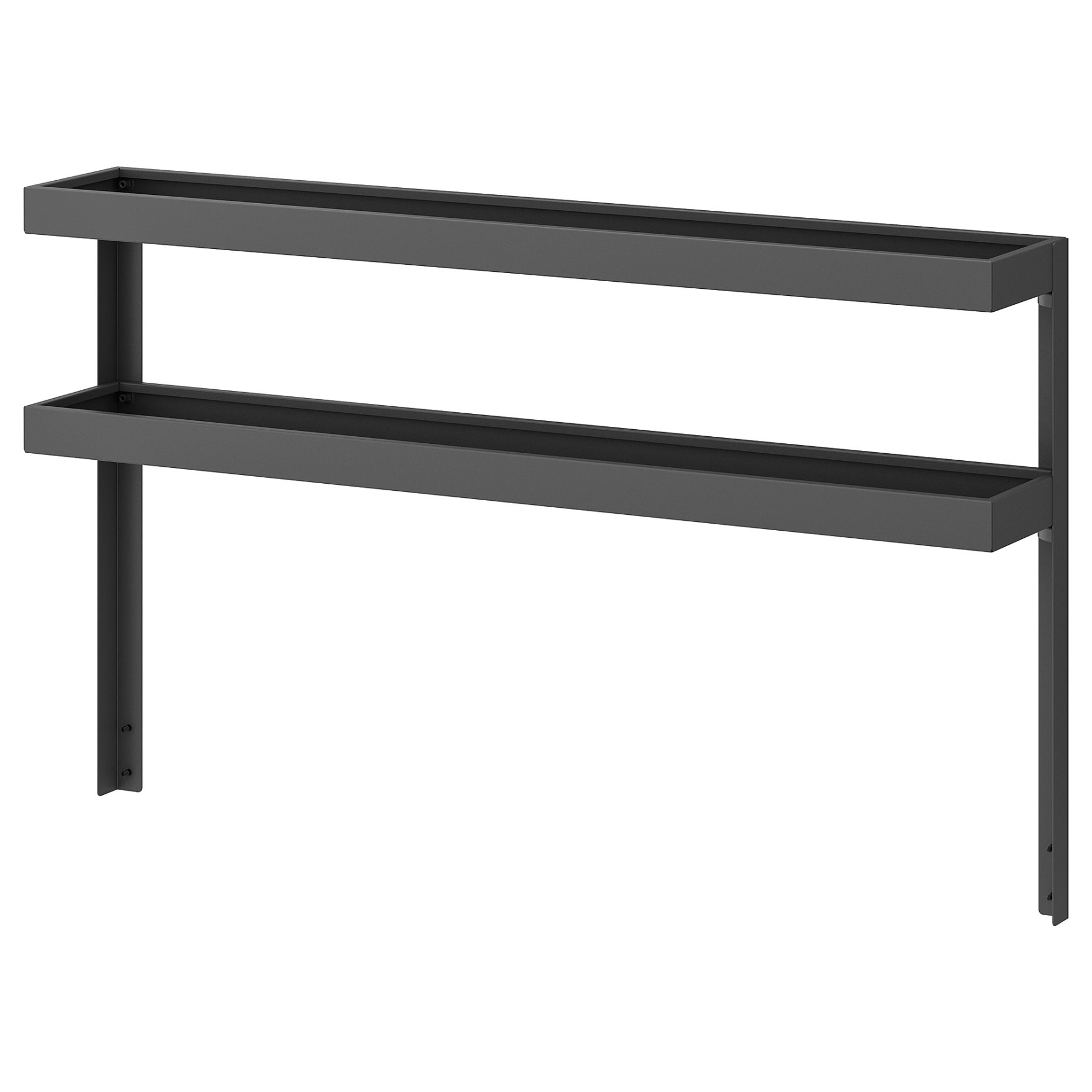 BATSKAR, add-on unit with shelves/outdoor, 120x70 cm, 705.533.99