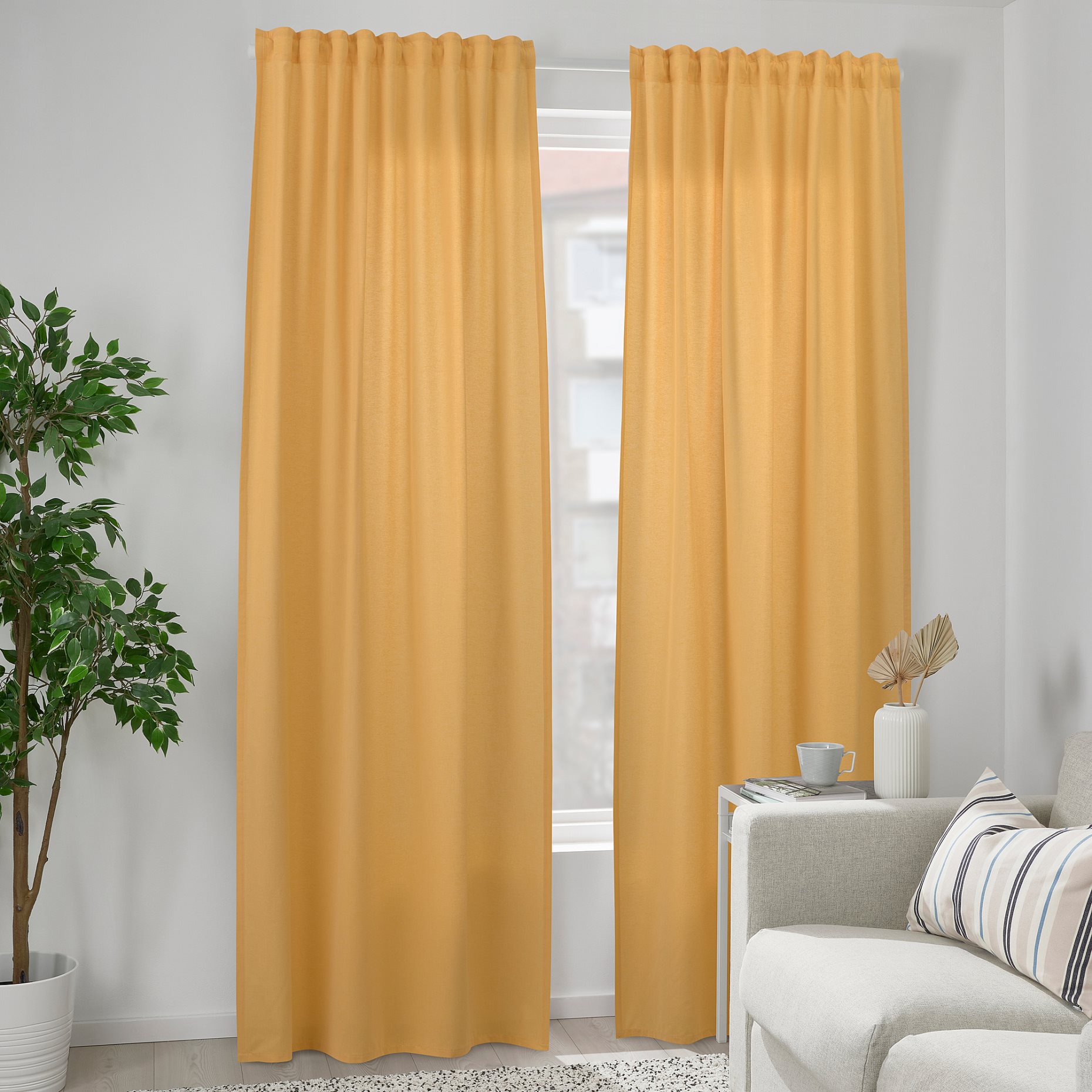 VAXELBRUK, curtains 1 pair, 140x300 cm, 705.690.84