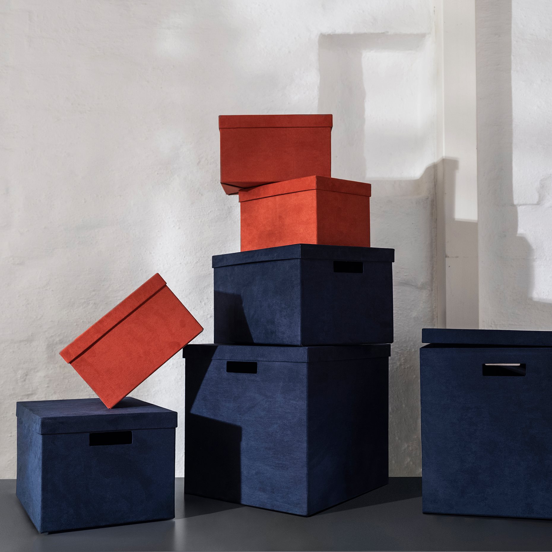 GJÄTTA, storage box with lid/velvet, 32x35x32 cm, 705.704.31