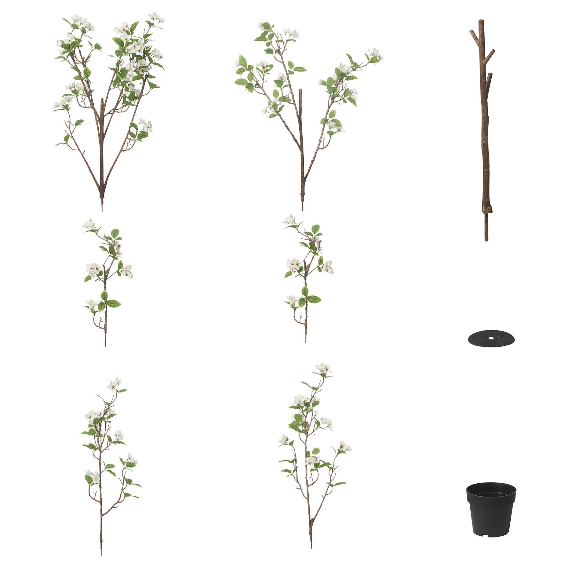 FEJKA, τεχνητό φυτό σε γλάστρα/εσωτερικού/εξωτερικού χώρου/Μηλιά, 19 cm, 705.719.11