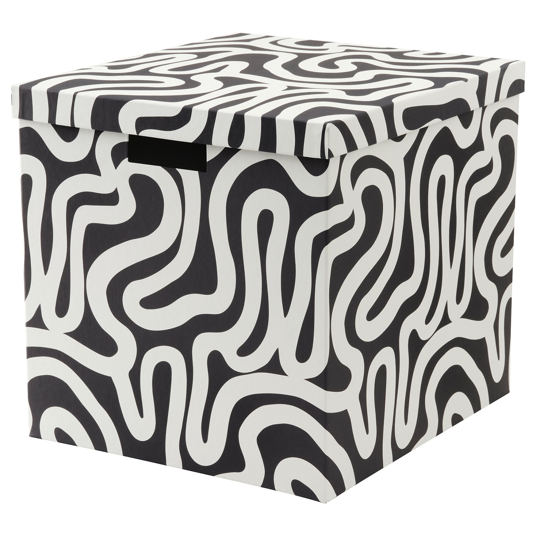TJENA, storage box with lid, 32x35x32 cm, 705.767.15