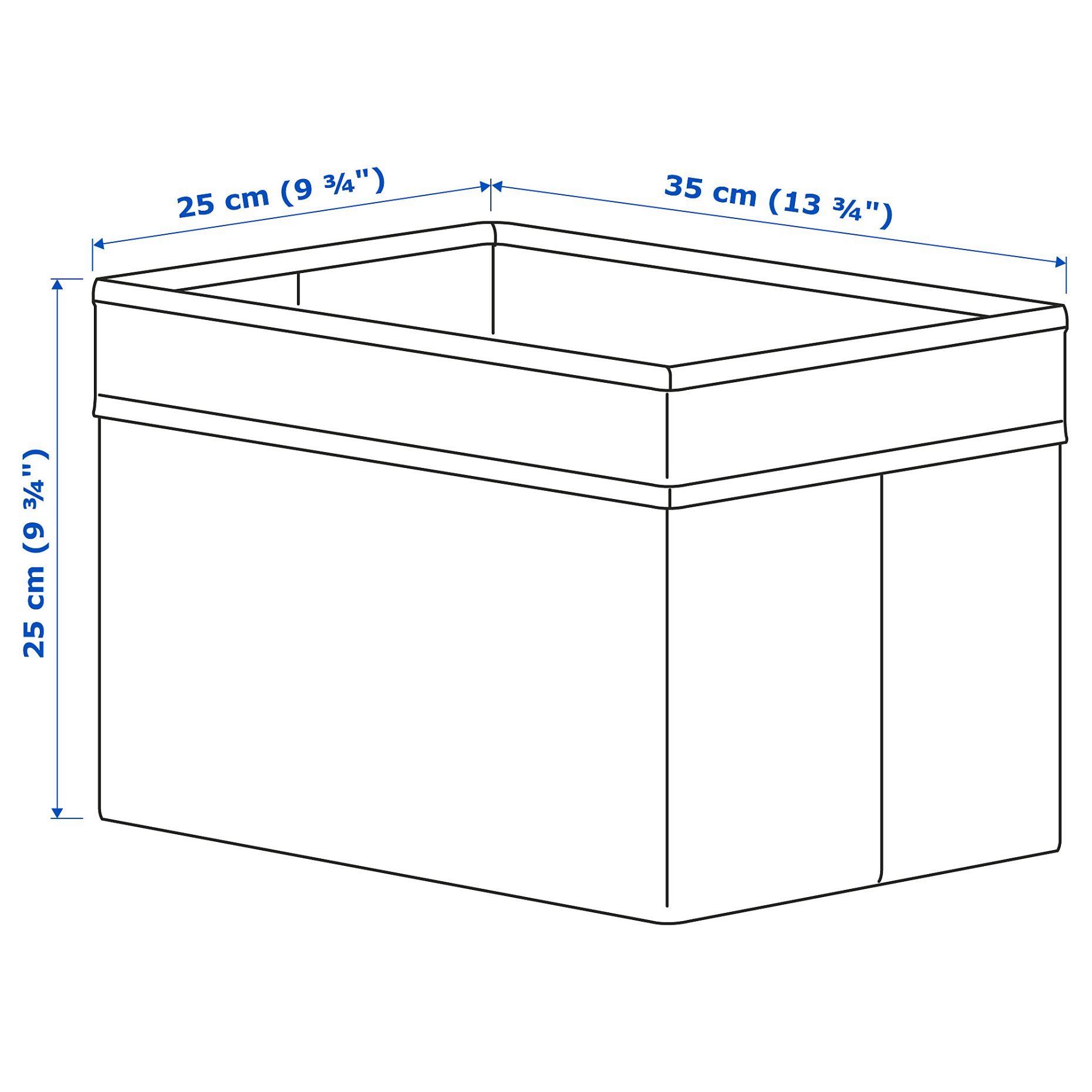 DRÖNA, box, 25x35x25 cm, 705.808.21