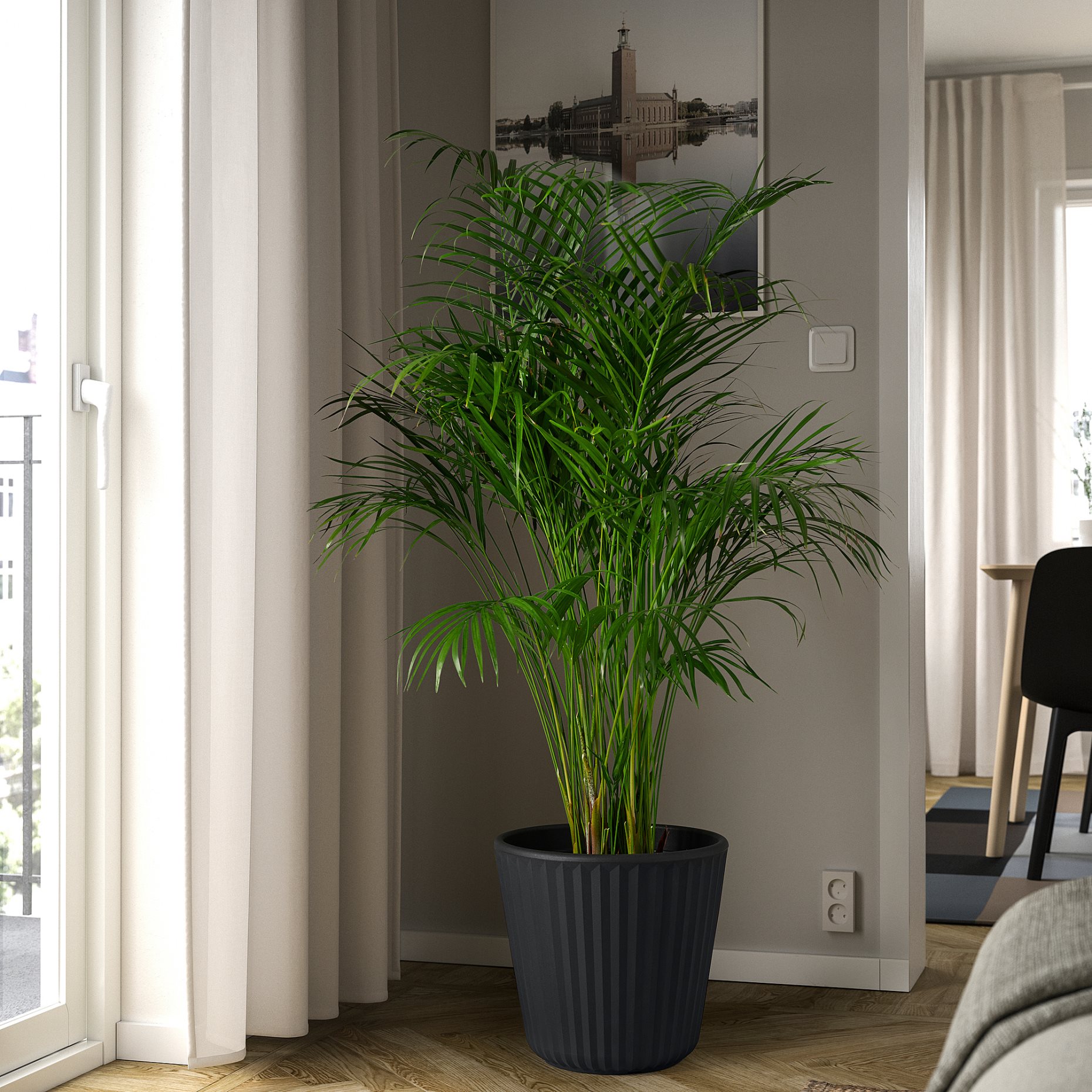 BJORNBAMBU, plant pot in/outdoor, 32 cm, 705.847.63