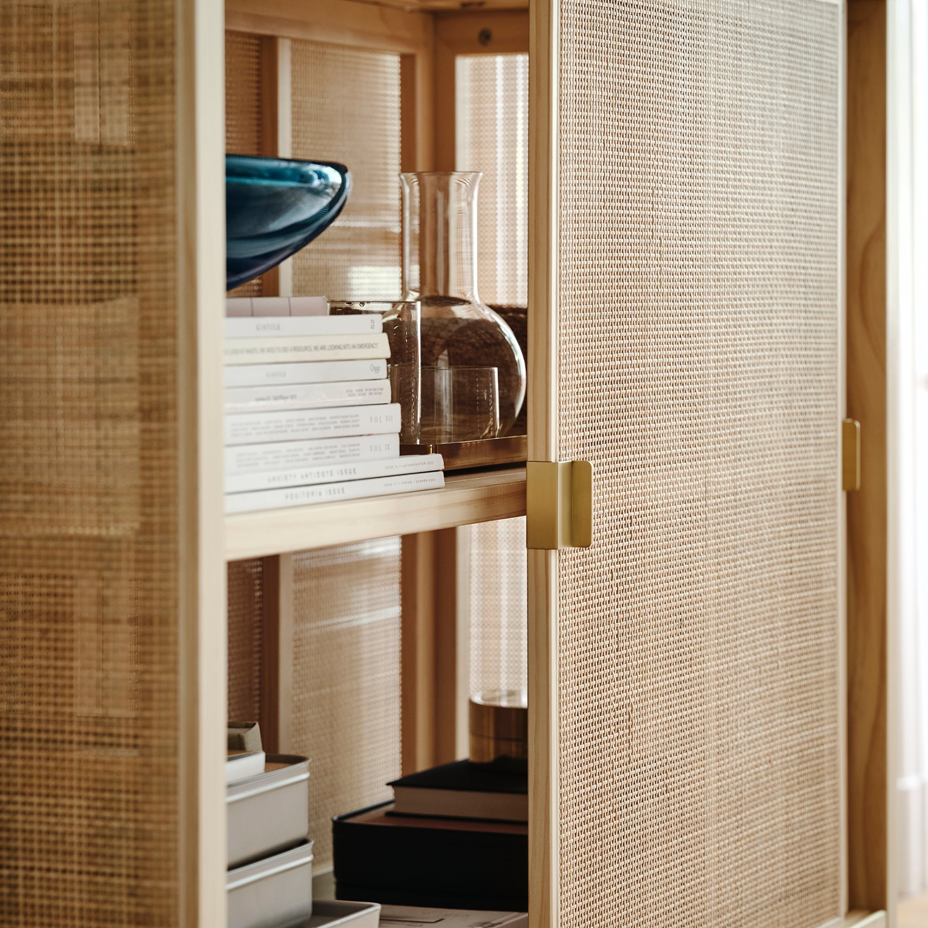 STOCKHOLM 2025, cabinet with sliding doors, 125x47x110 cm, 705.866.39