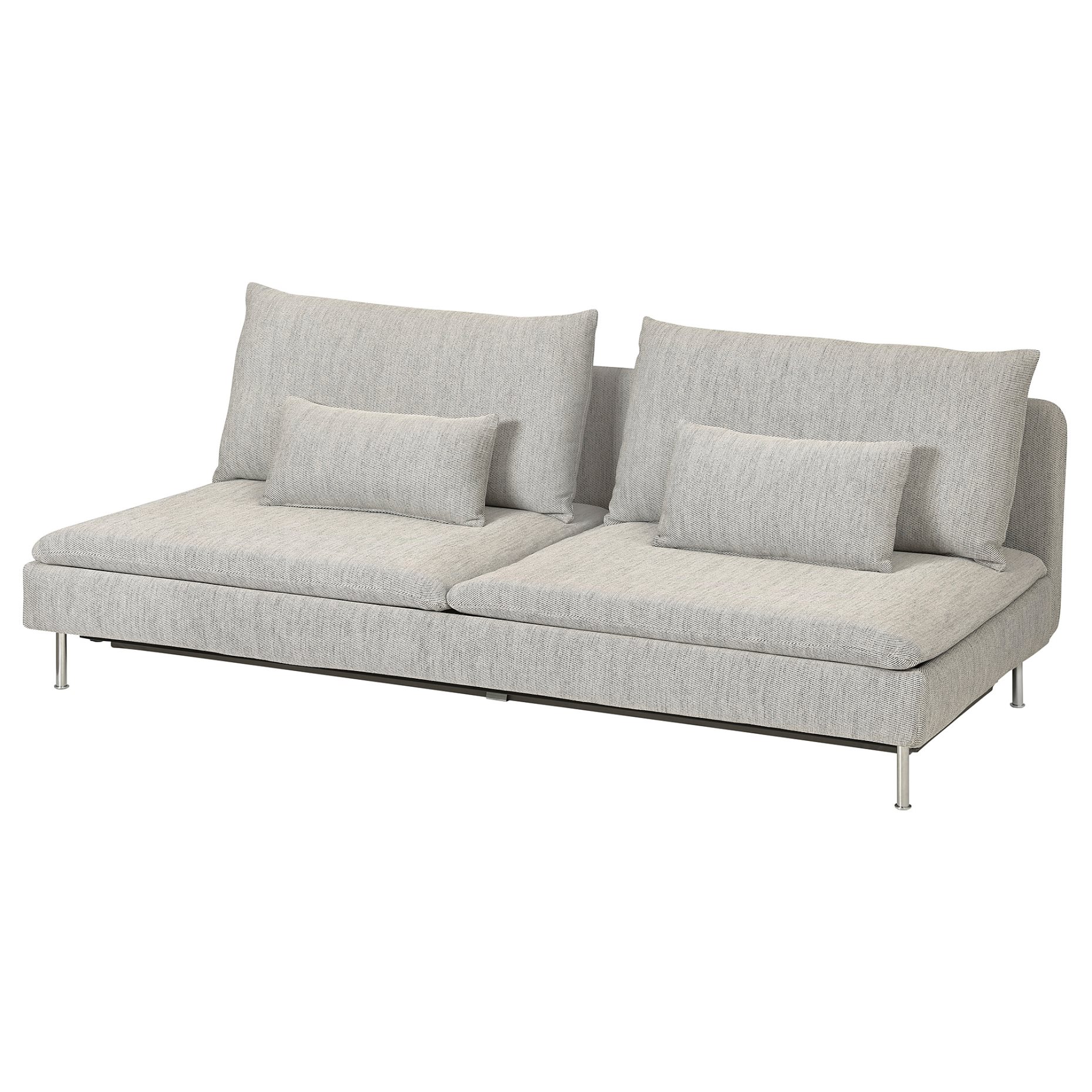 SÖDERHAMN, cover for 3-seat sofa-bed section, 705.968.60
