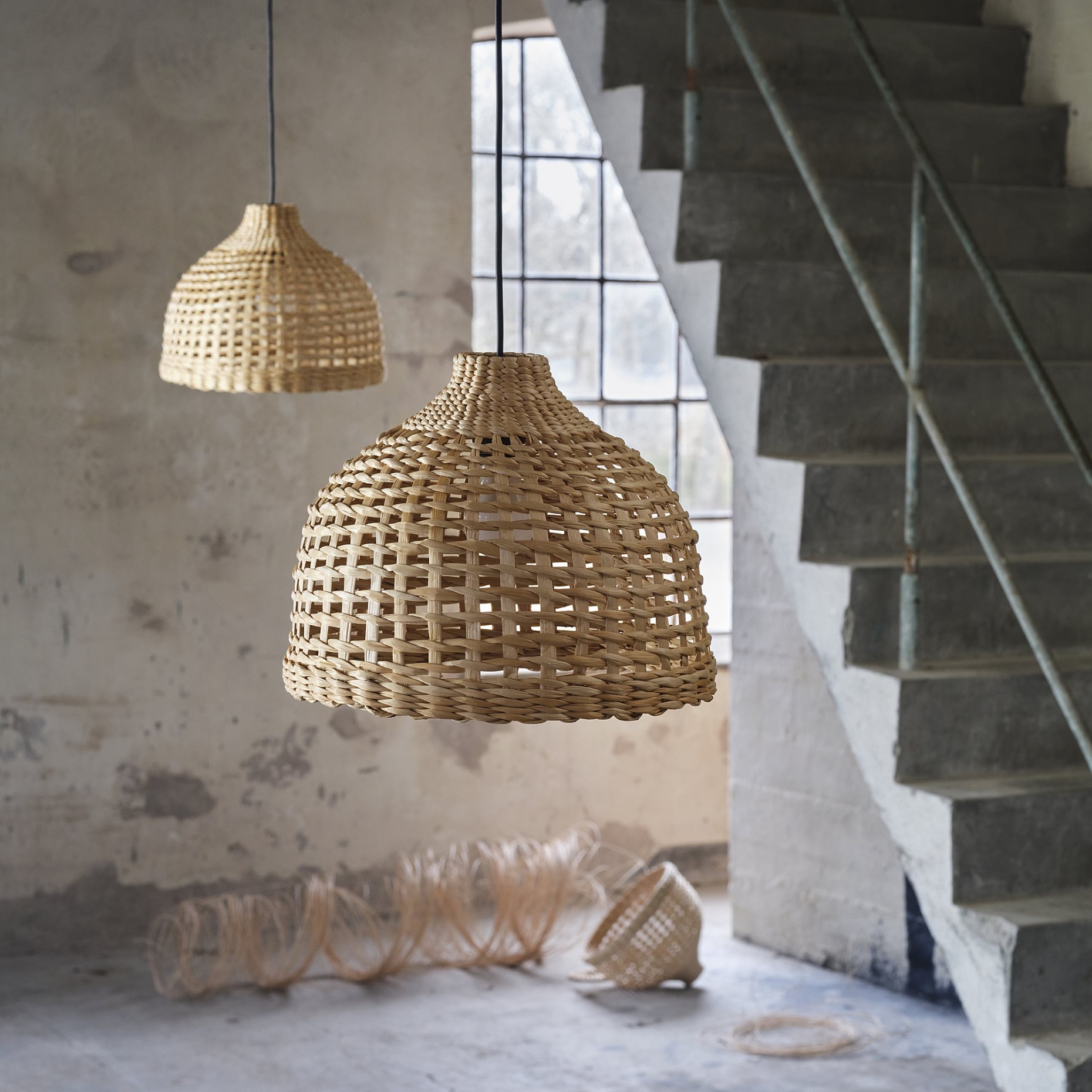 MÄVINN, handmade lampshade, 35 cm, 706.009.75