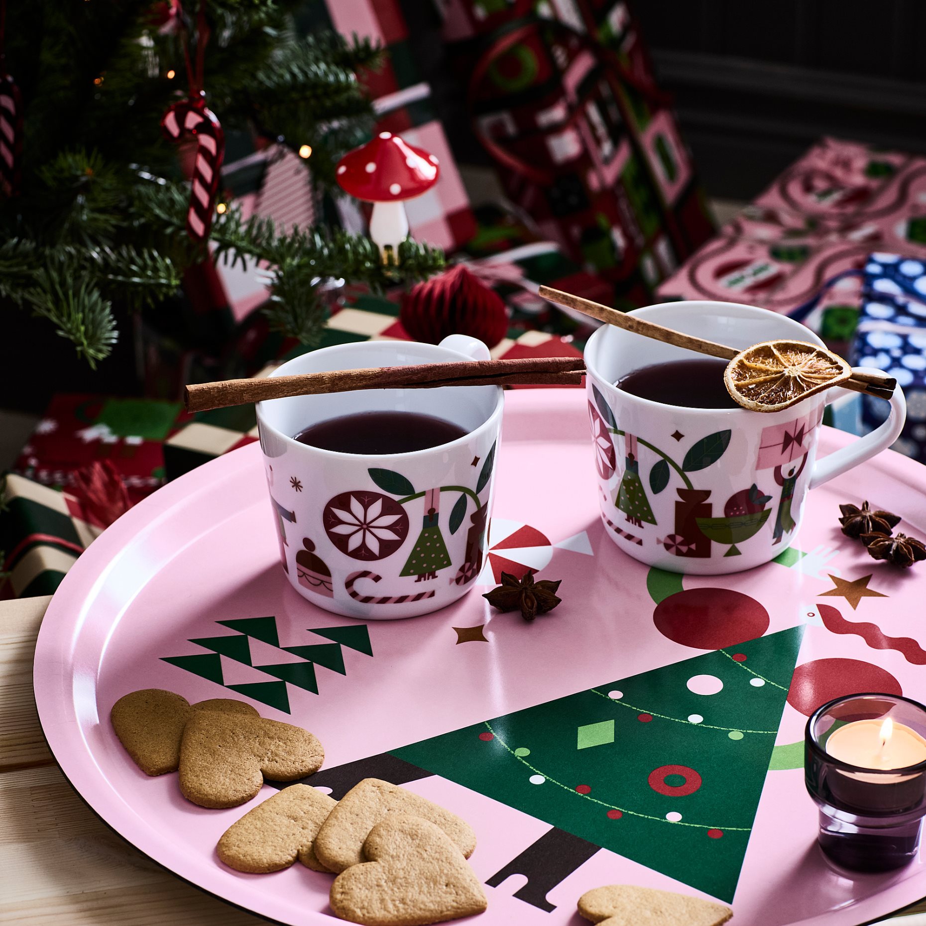 VINTERFINT, tray, 43 cm, 706.045.39