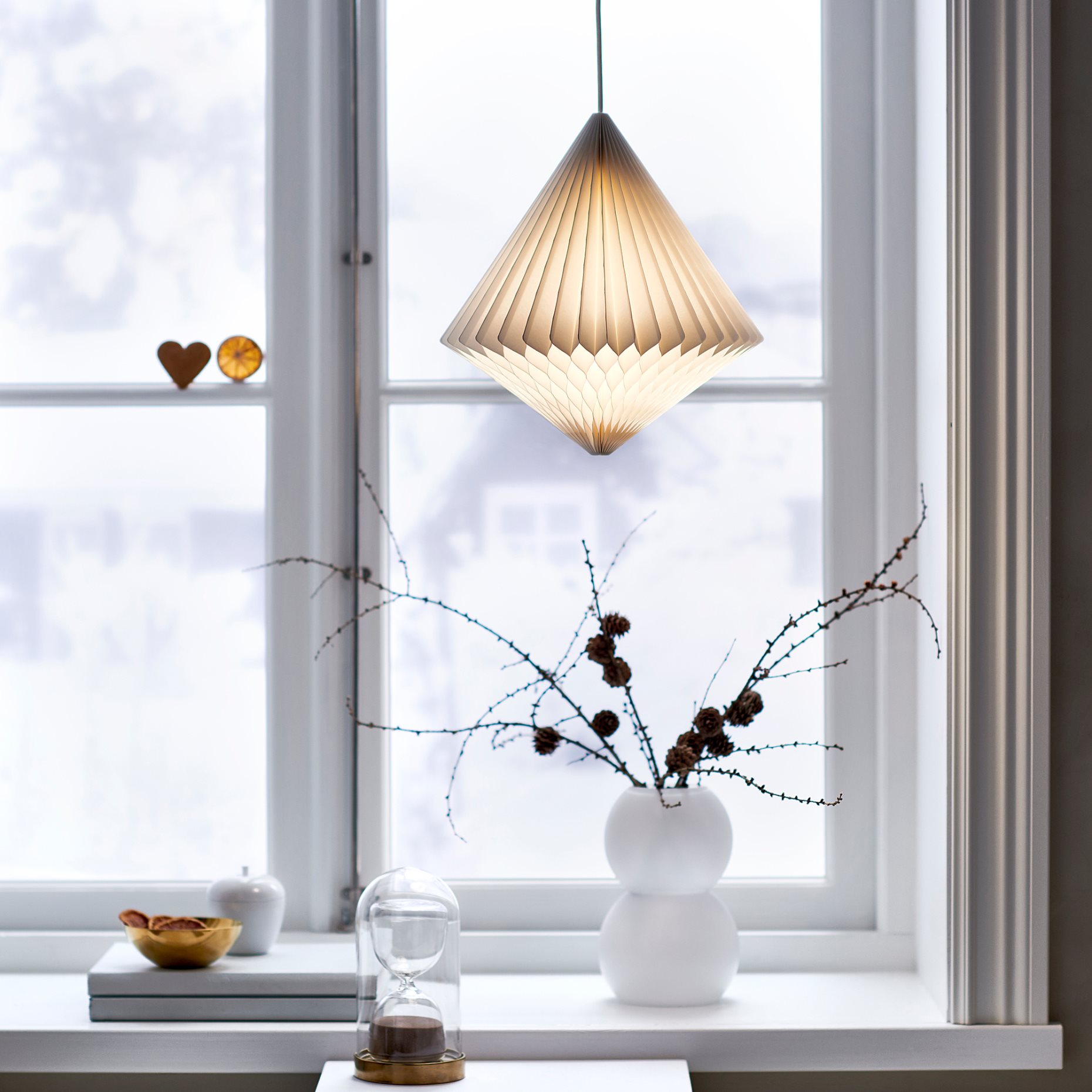 STRÅLA, lamp shade diamond-shaped, 32 cm, 706.066.37