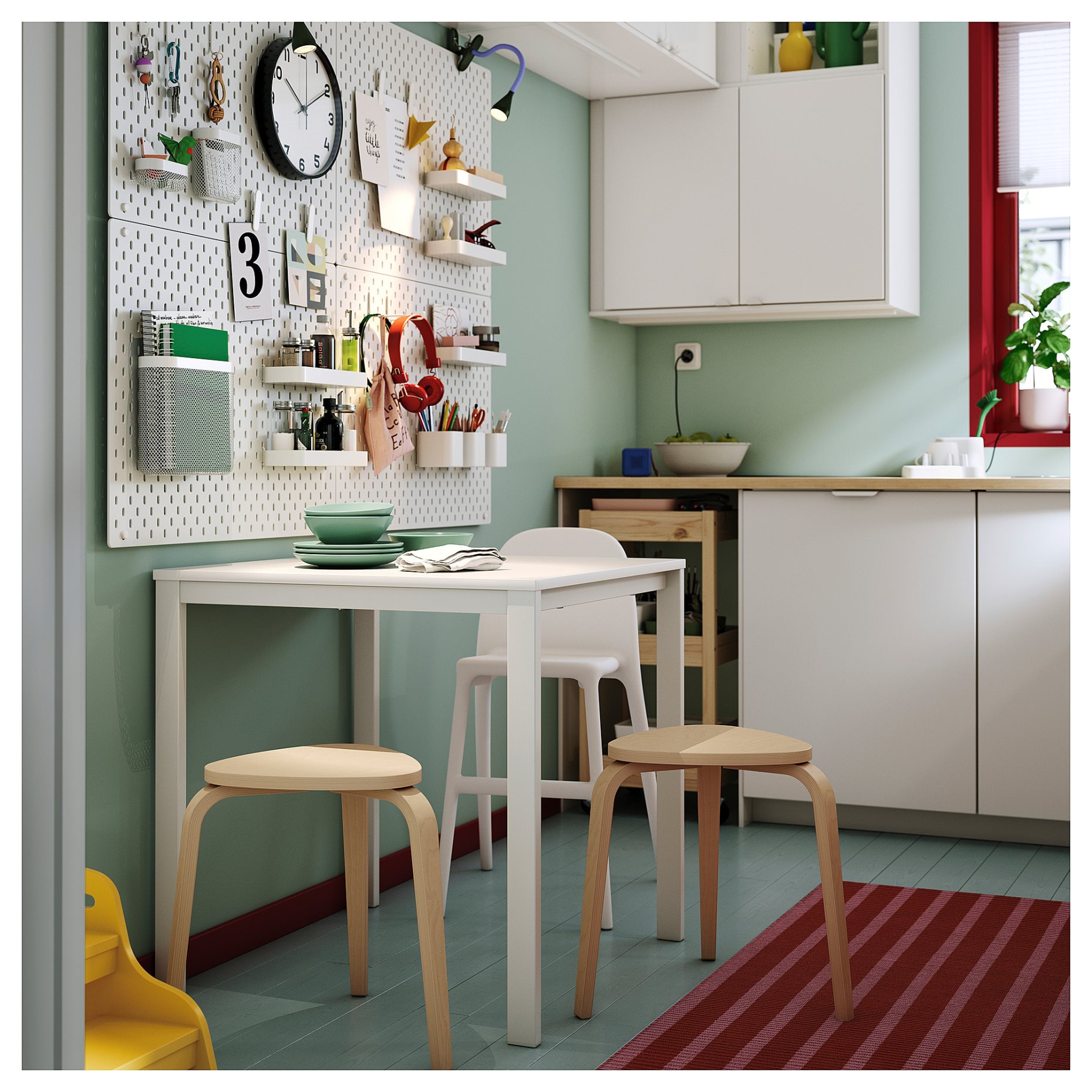 EKBACKEN, πάγκος κουζίνας, 186x2.8 cm, 706.090.42