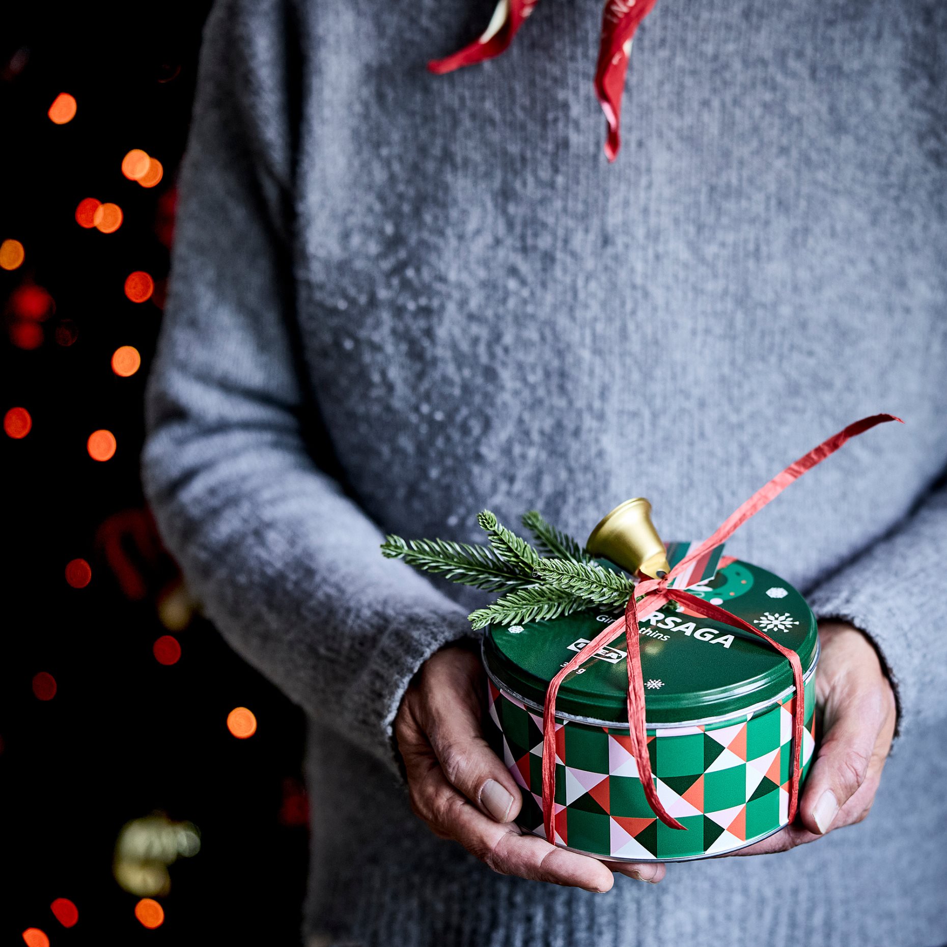 VINTERSAGA, ginger thins in tin, 300 g, 706.119.74