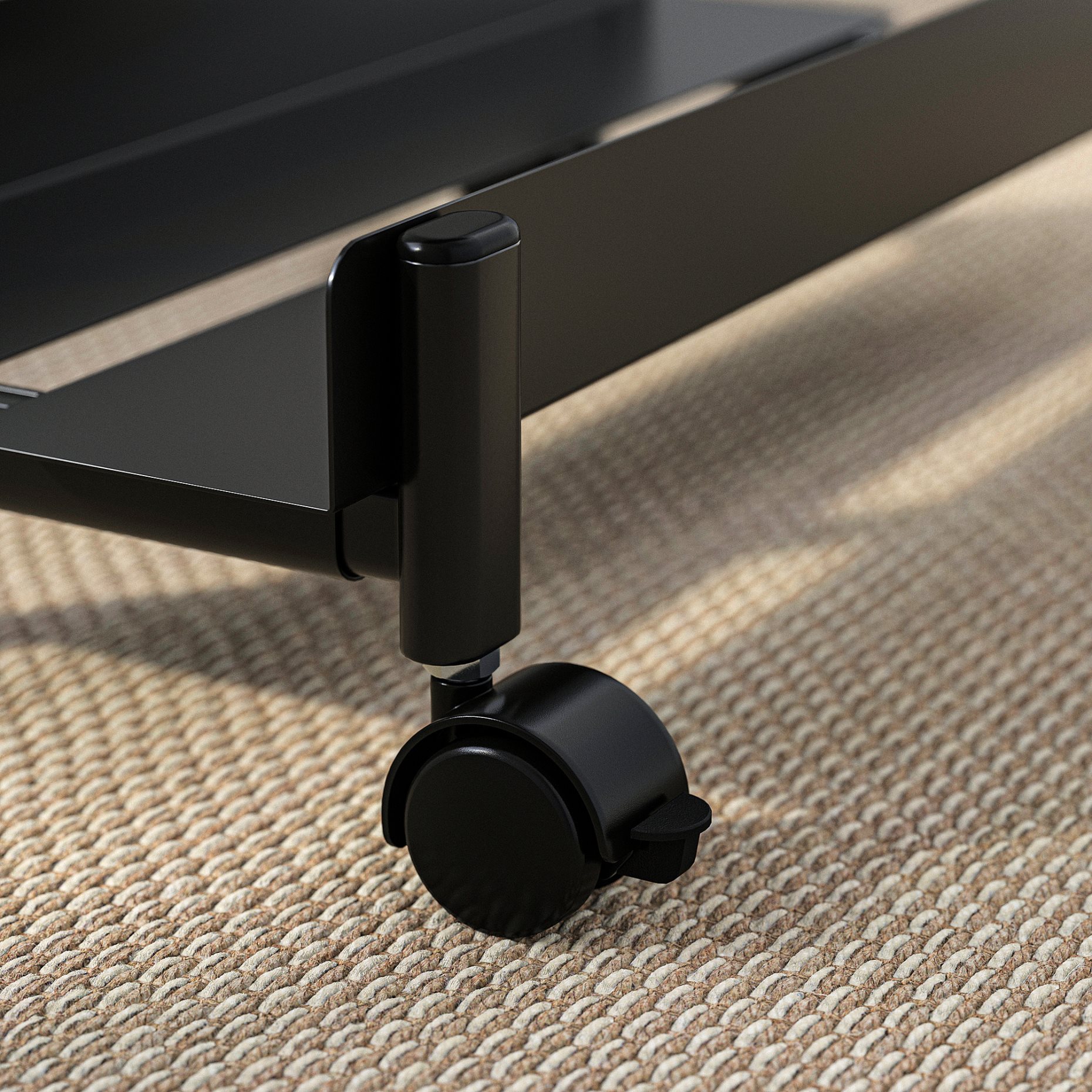 LÅNESPELARE, τροχήλατη βάση υπολογιστή με ράφι, 50x27 cm, 706.130.63