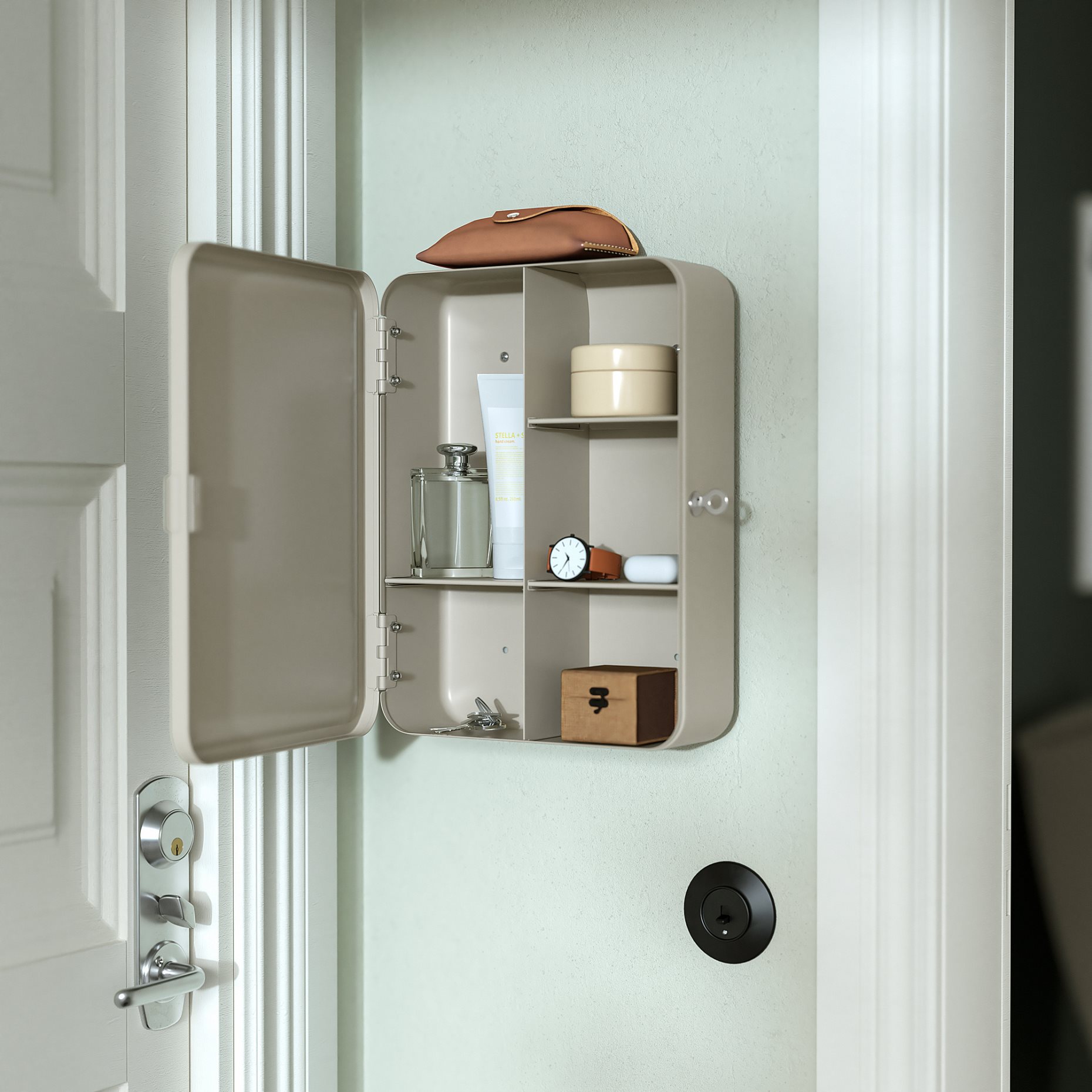 HUSBYÅN, wall cabinet, 28x11x37.5 cm, 706.246.03