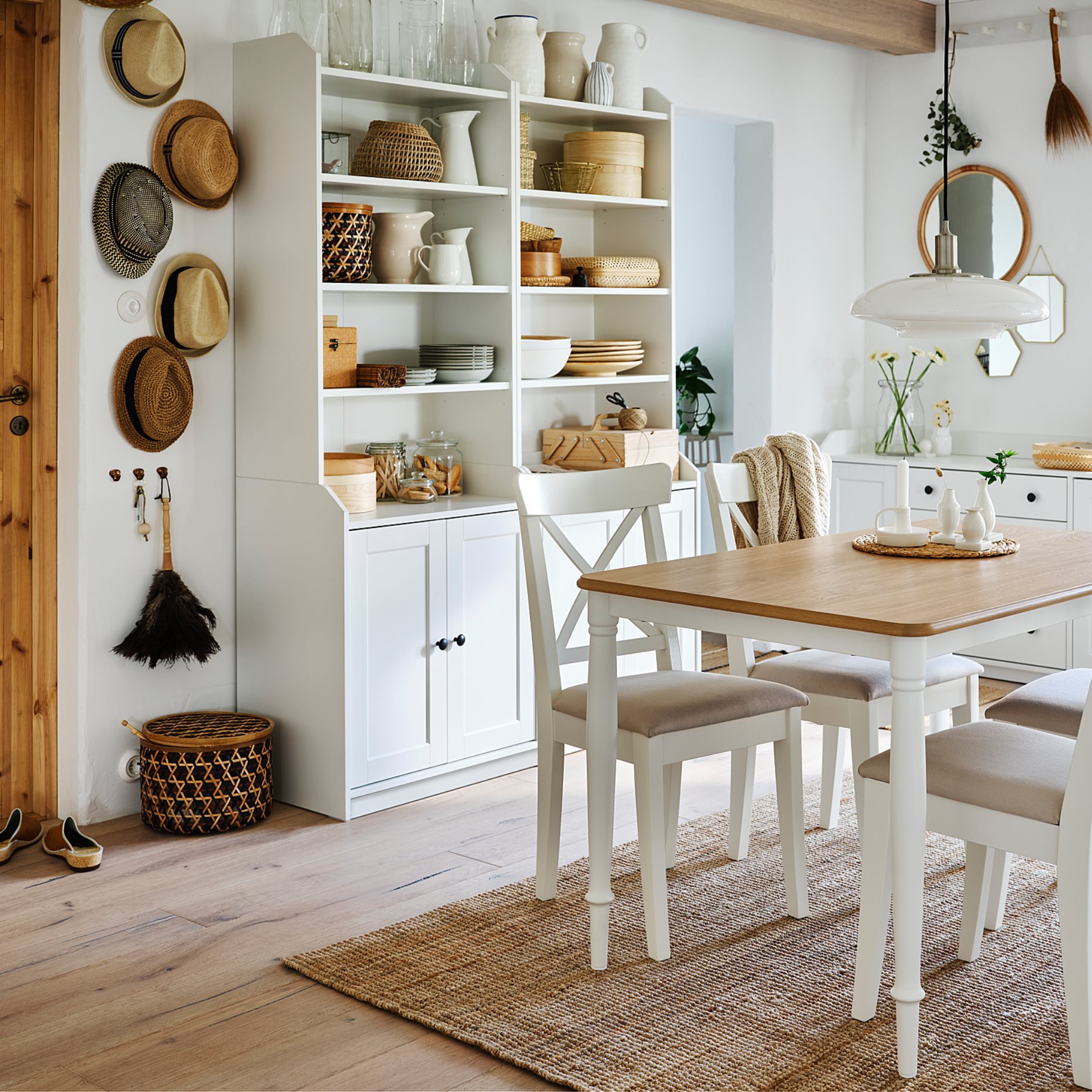 DANDERYD/INGOLF, τραπέζι και 4 καρέκλες, 793.887.34