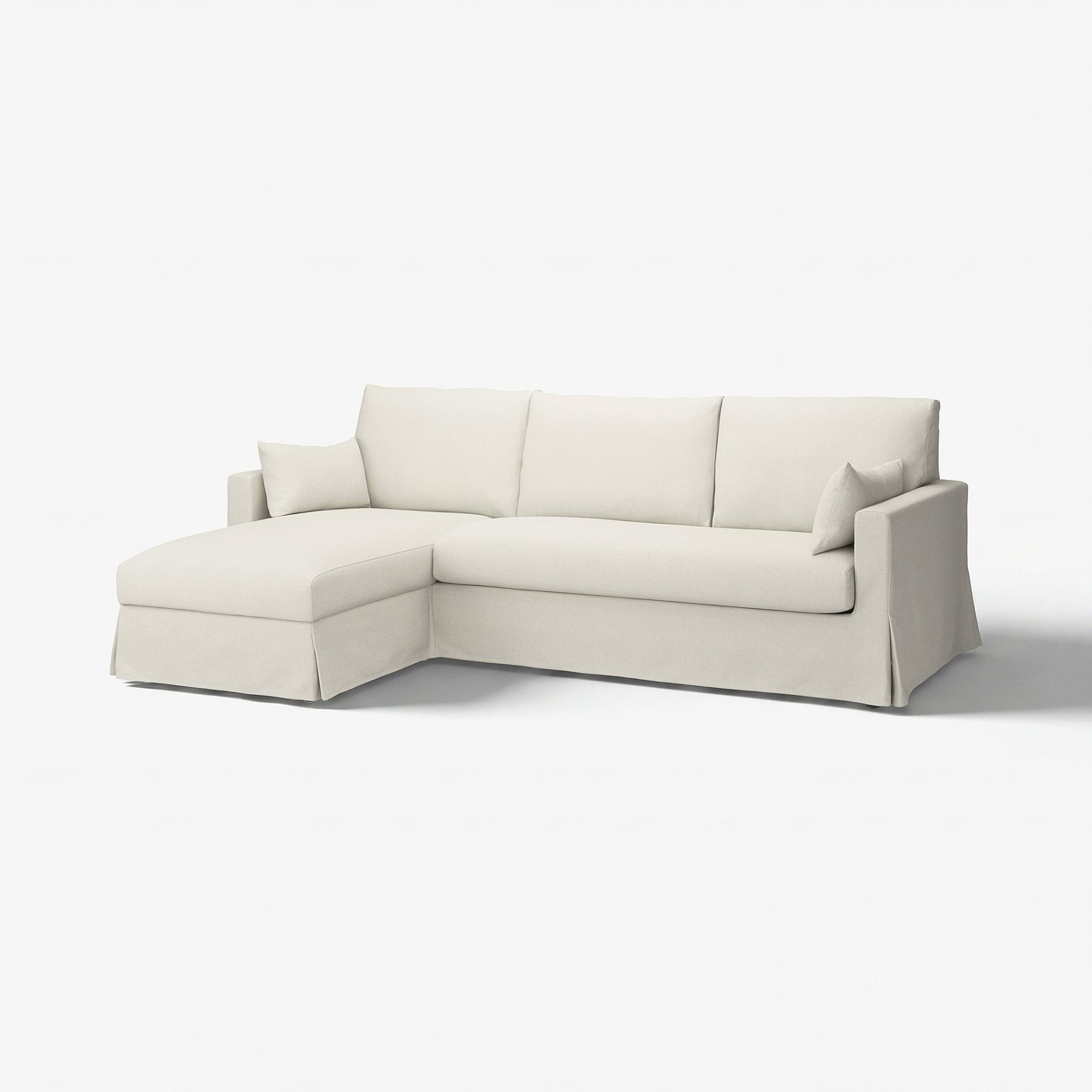 HYLTARP, 3θέσιος καναπές με σεζλόνγκ, αριστερά, 794.896.86