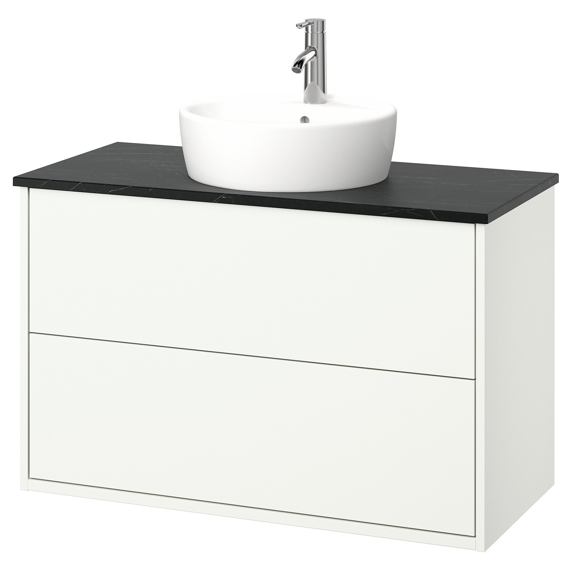 HAVBACK/TORNVIKEN, wash-stand with drawers/wash-basin/tap, 102x49x79 cm, 795.215.73