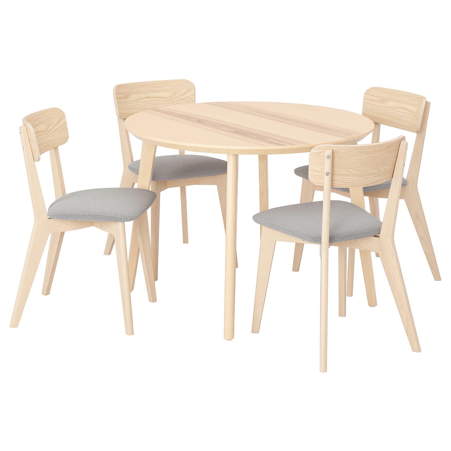 LISABO/LISABO, table and 4 chairs, 105 cm, 795.548.51