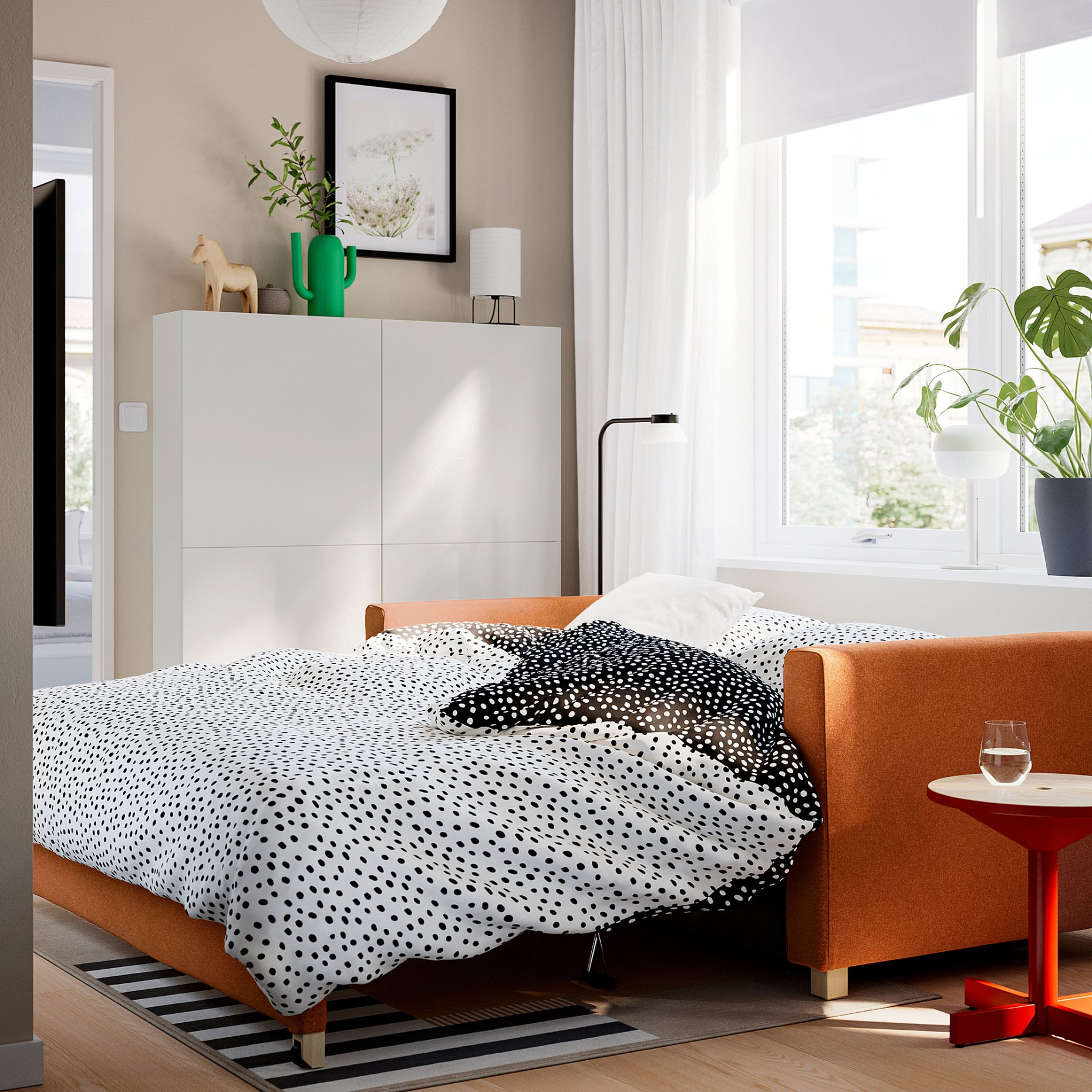 SALTSJÖBADEN, 2-seat sofa-bed, 795.785.93