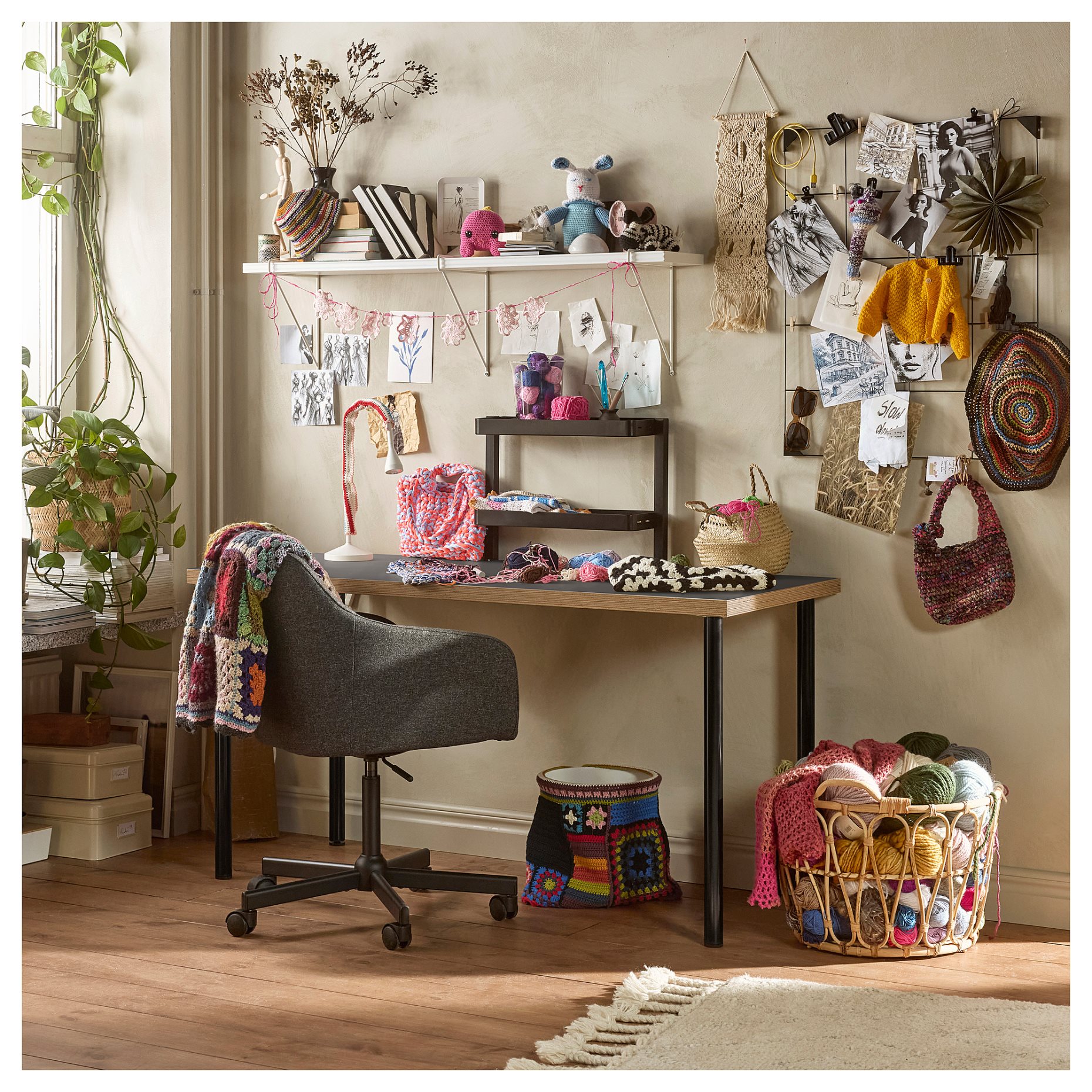 LAGKAPTEN/ADILS, desk, 140x60 cm, 795.853.72