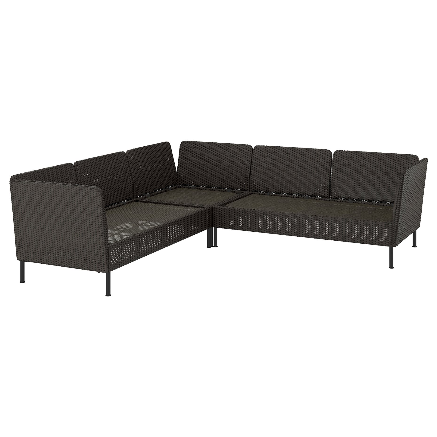 VITTSKÄR, 4-seat modular corner sofa, outdoor, 795.912.31