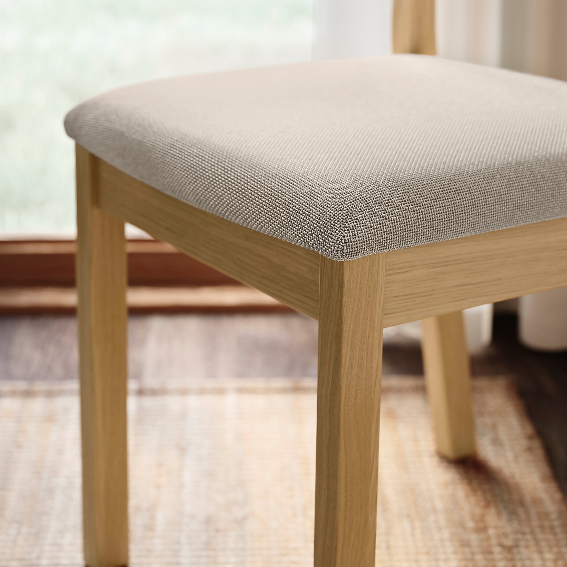 TONSTAD/TONSTAD, table and 6 chairs, 200x85 cm, 795.967.47