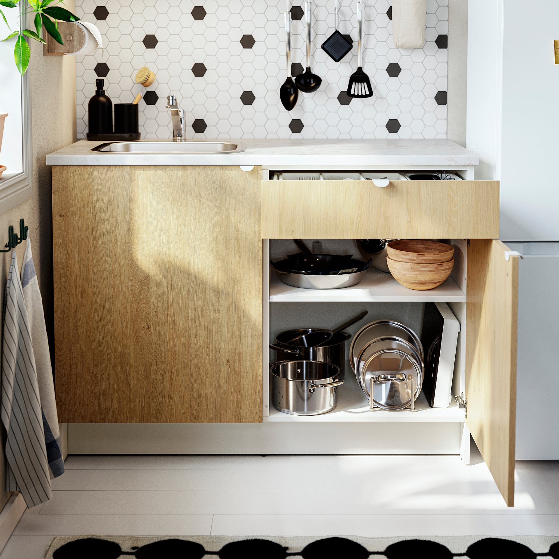 KNOXHULT, kitchen, 120x61x220 cm, 796.112.48