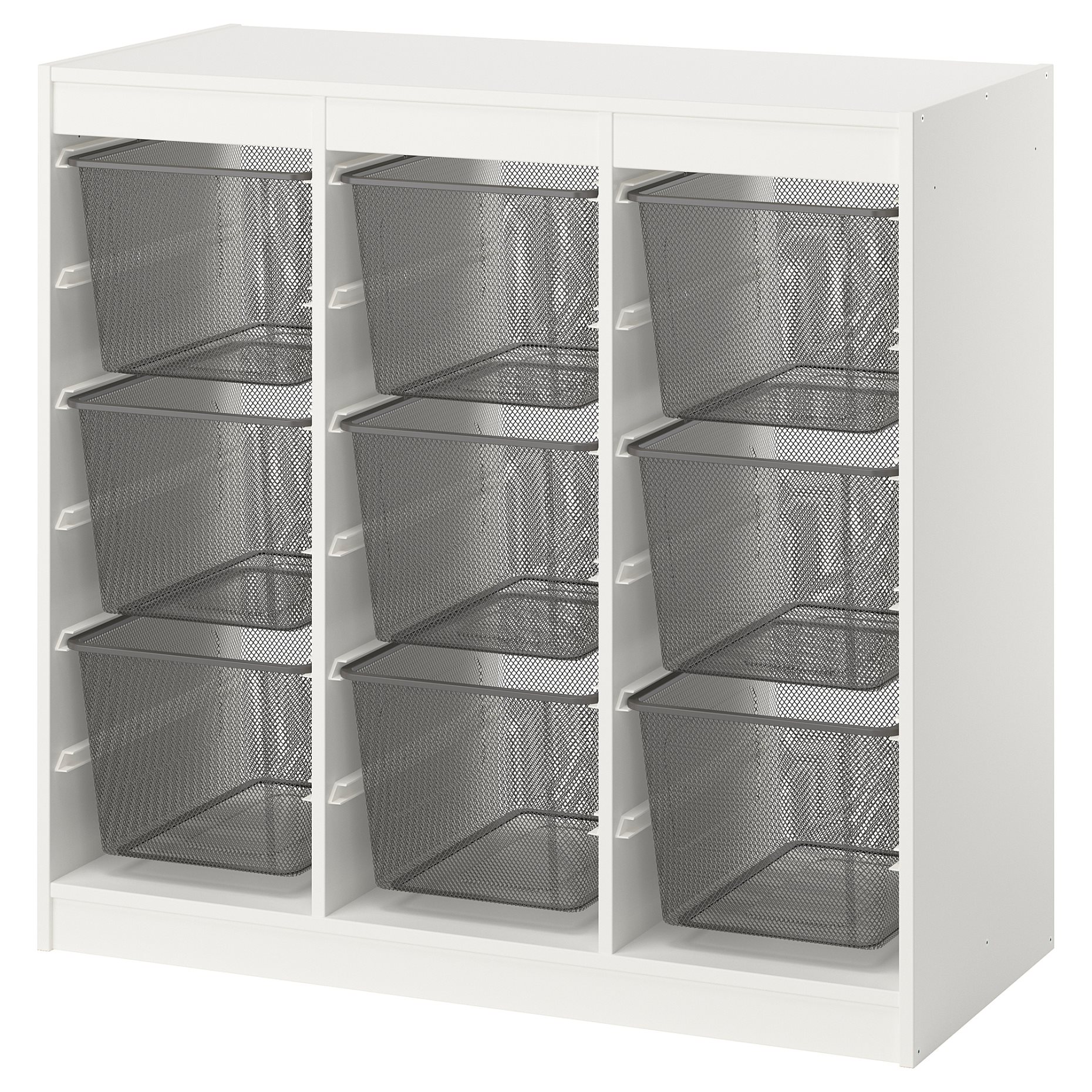 TROFAST, storage combination room divider with boxes, 99x44x94 cm, 796.131.29