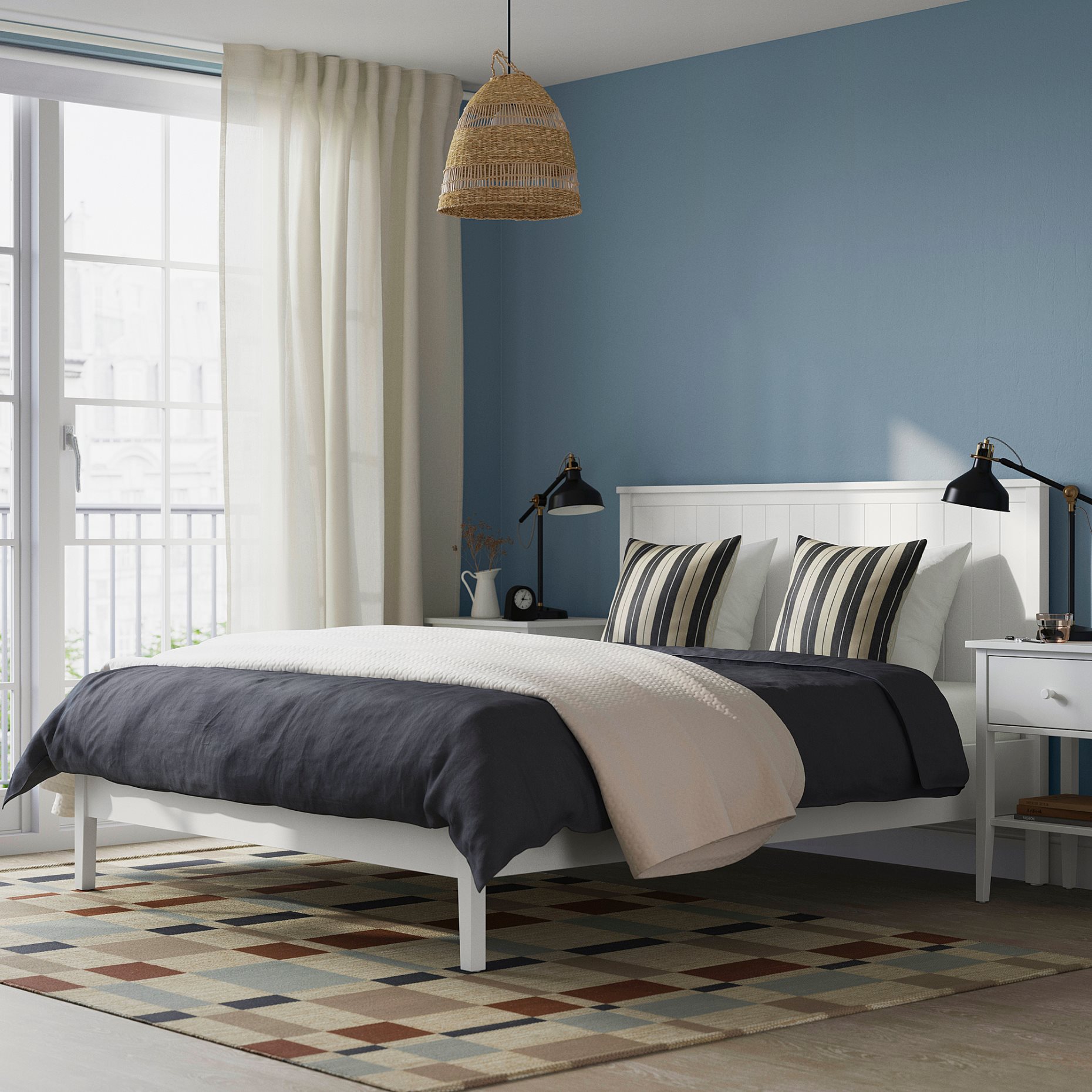 GULLABERG, bed frame, 140x200 cm, 796.145.48