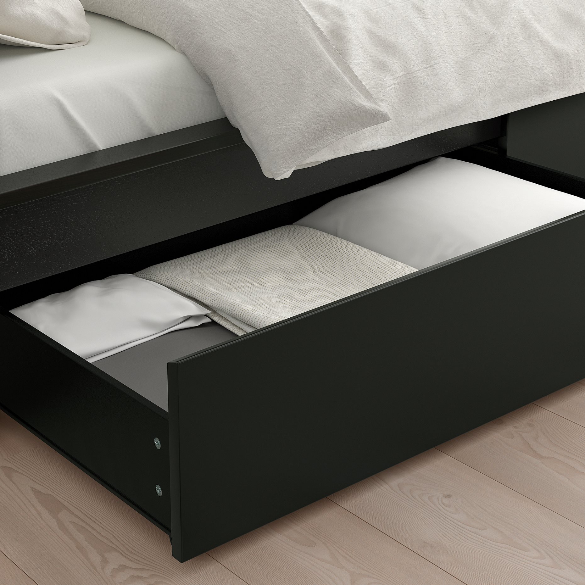 MALM, bed storage box for high bed frame, 802.495.39