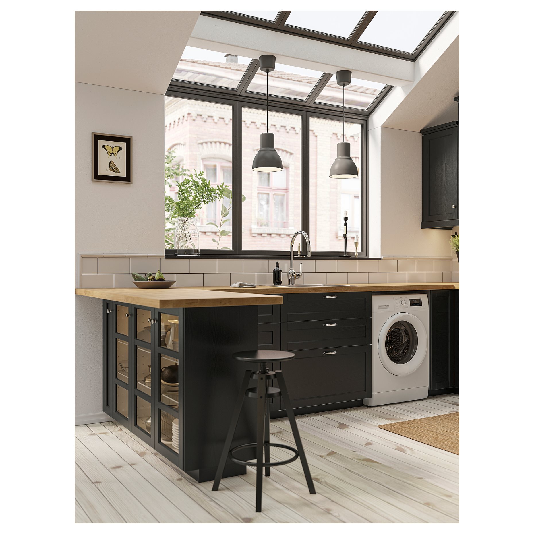 SÄLJAN, πάγκος κουζίνας, 246x3.8 cm, 804.392.09