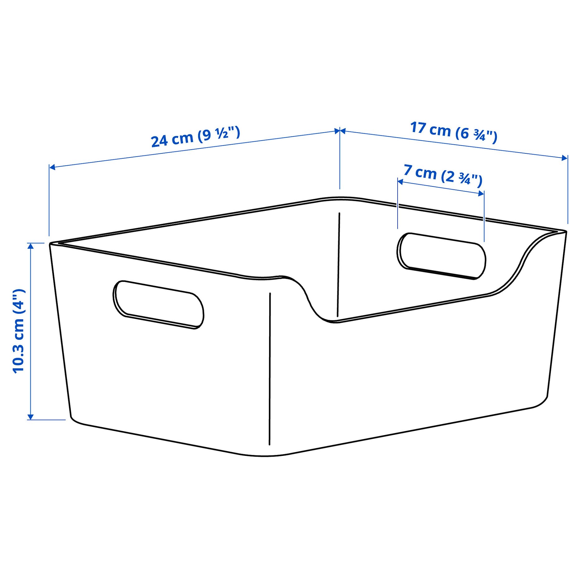 UPPDATERA, κουτί, 24x17 cm, 805.040.54