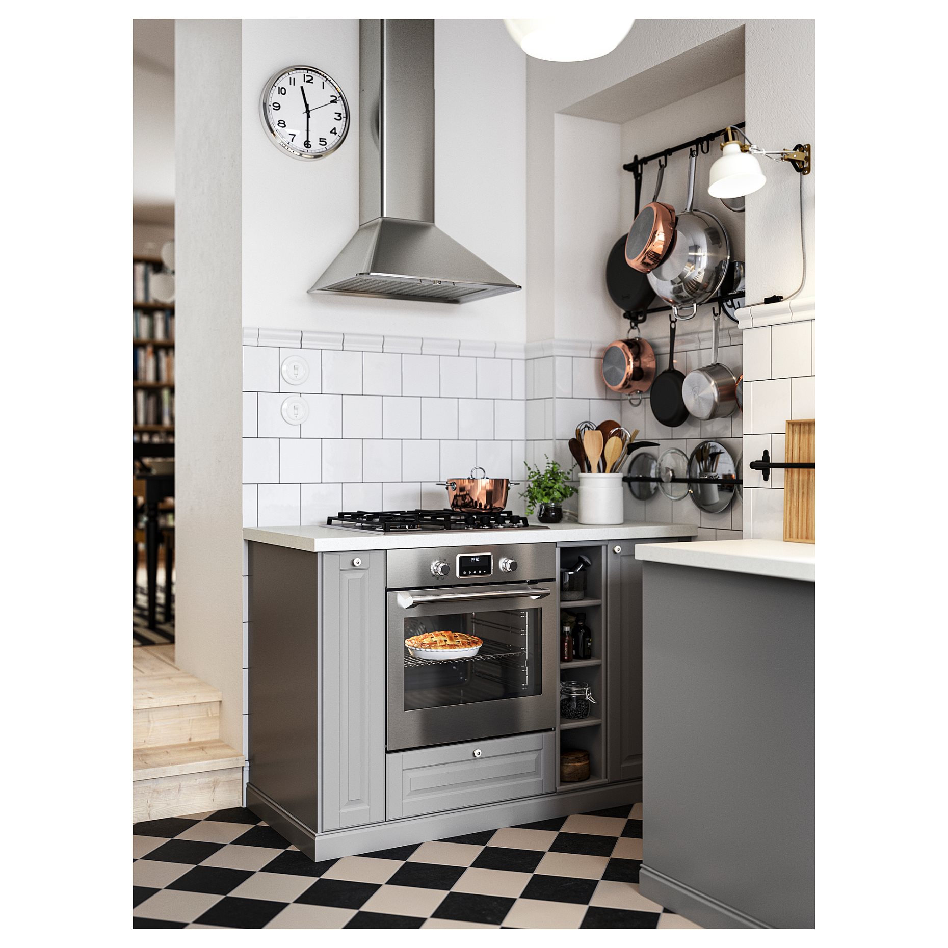 SÄLJAN, πάγκος κουζίνας/laminate, 246x3.8 cm, 805.568.73