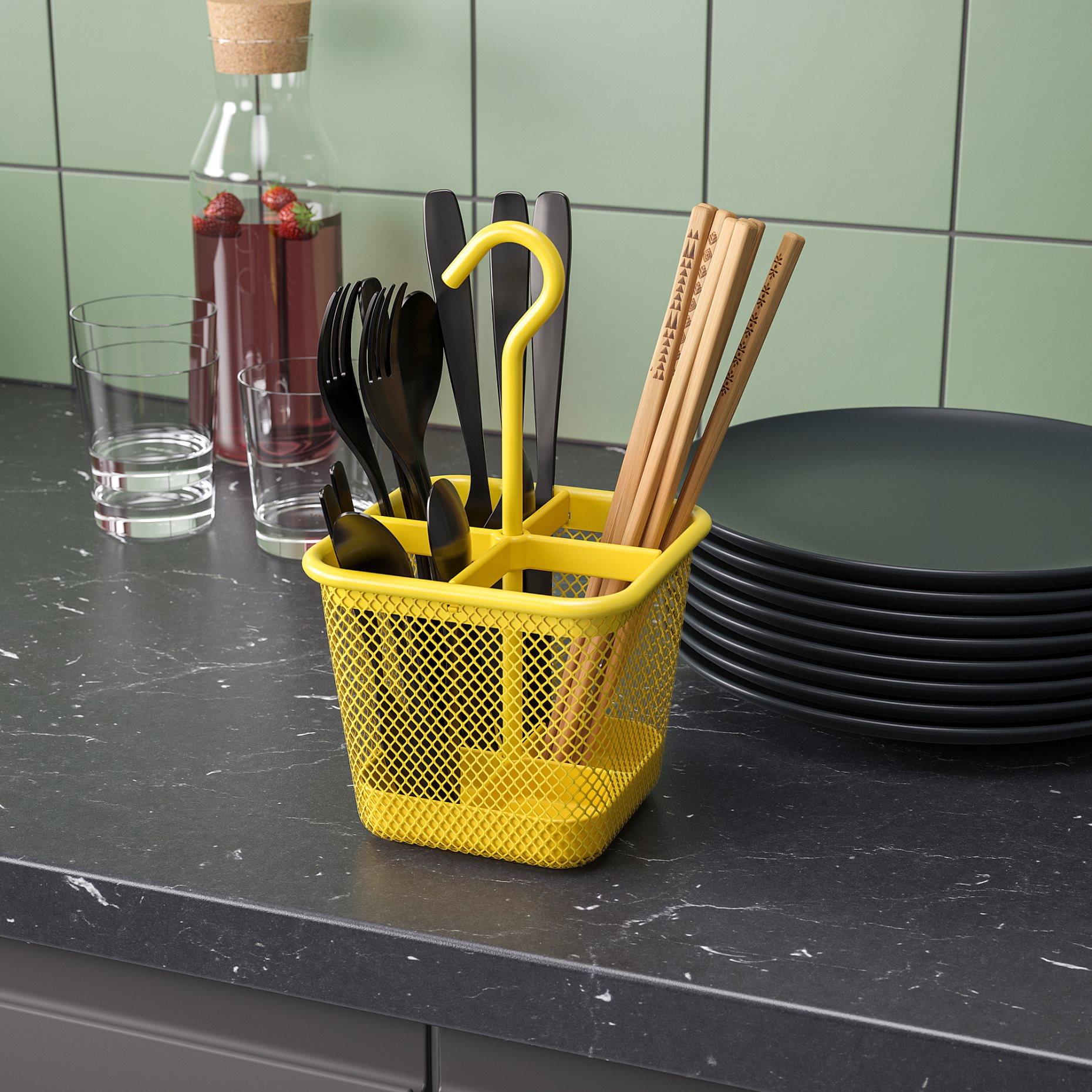 UPPDATERA, cutlery caddy, 12x12 cm, 805.808.49