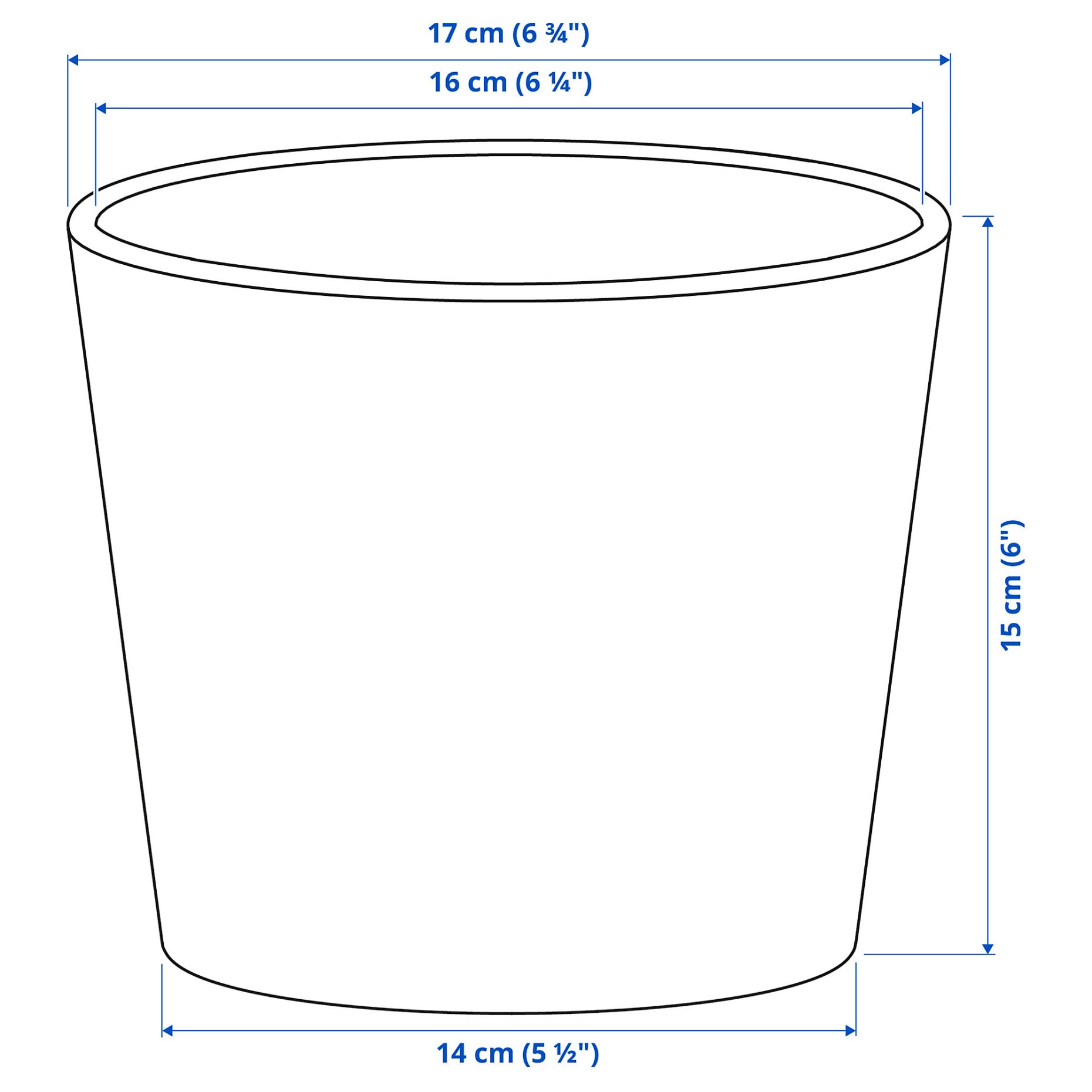 SOJABÖNA, plant pot, 15 cm, 805.865.73