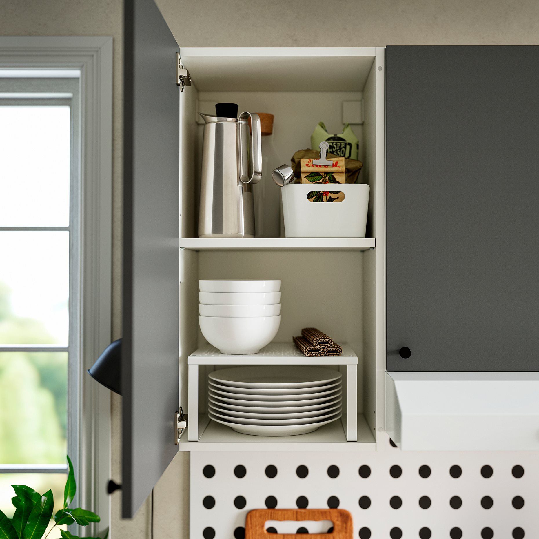 KNOXHULT, wall cabinet with door, 40x75 cm, 805.887.89
