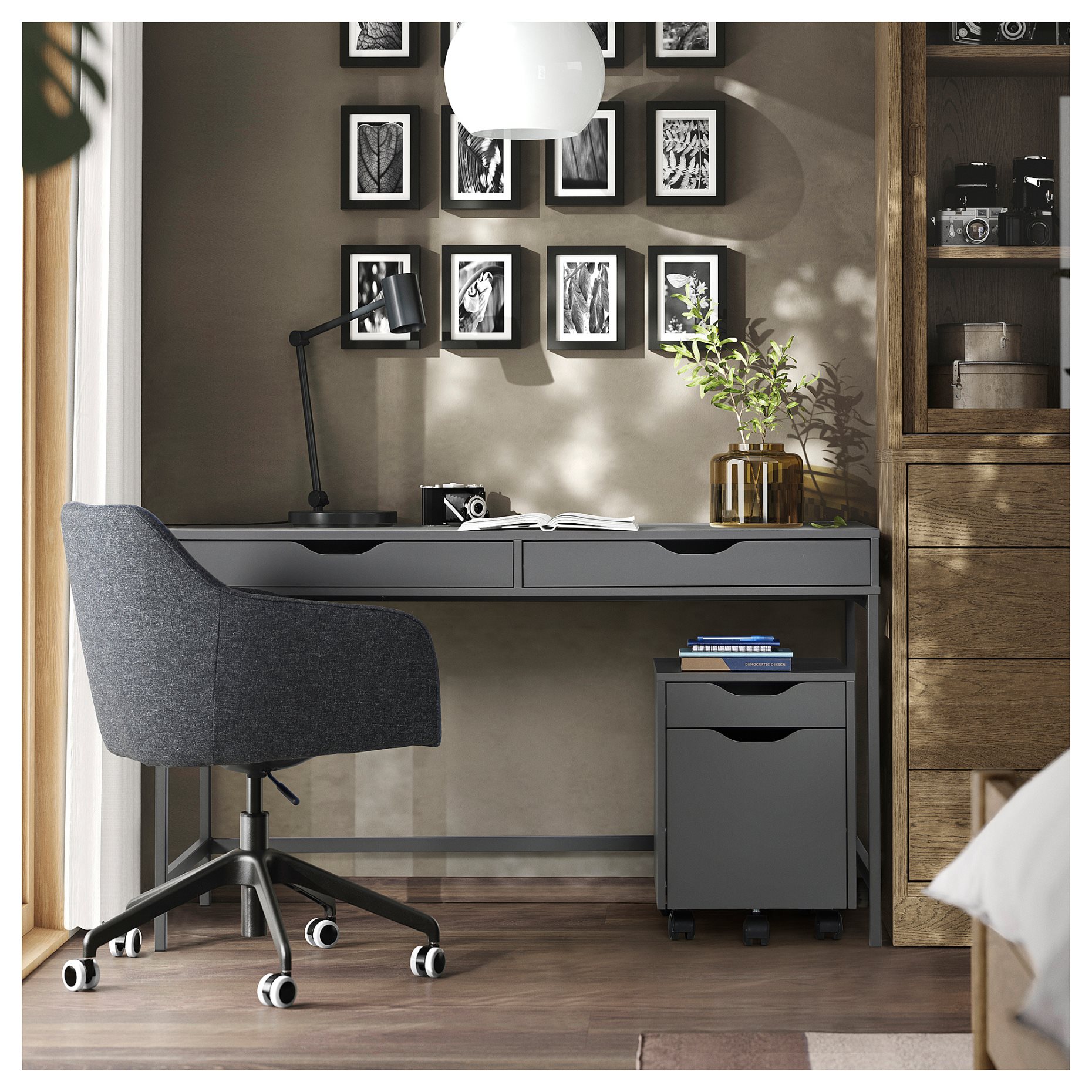 ALEX, desk, 132x58 cm, 805.888.88
