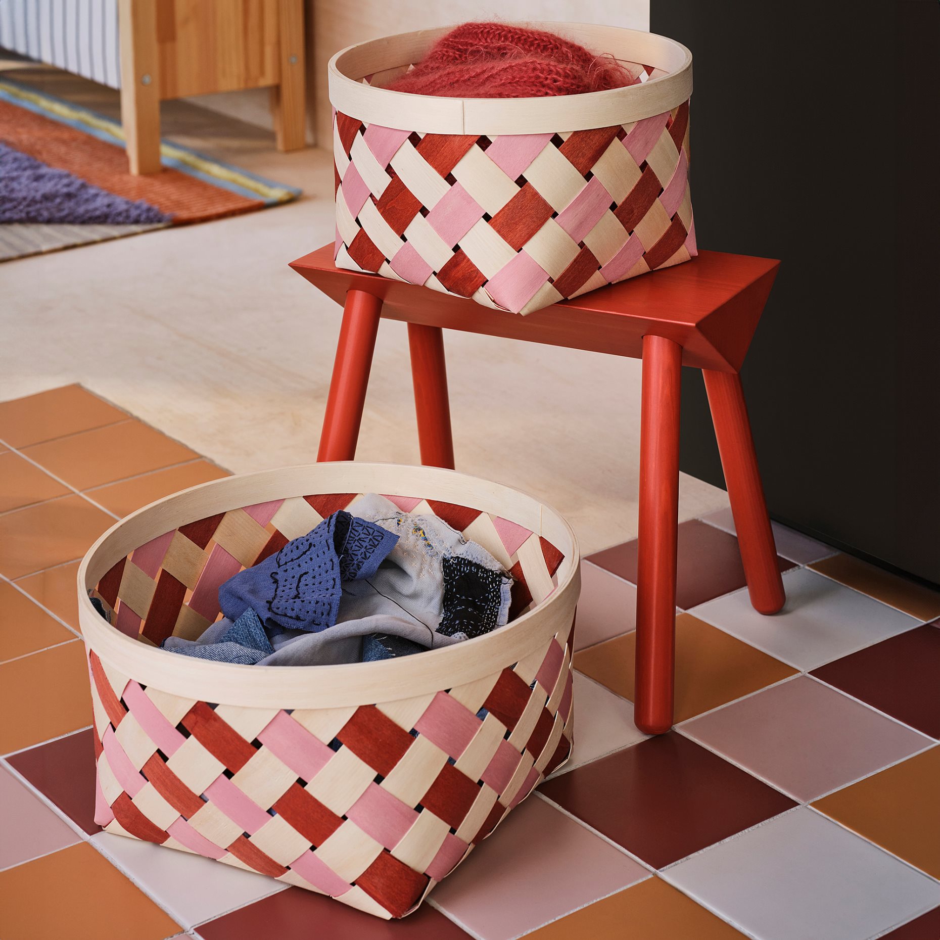 OMMJÄNGE, basket, set of 2, 805.946.34