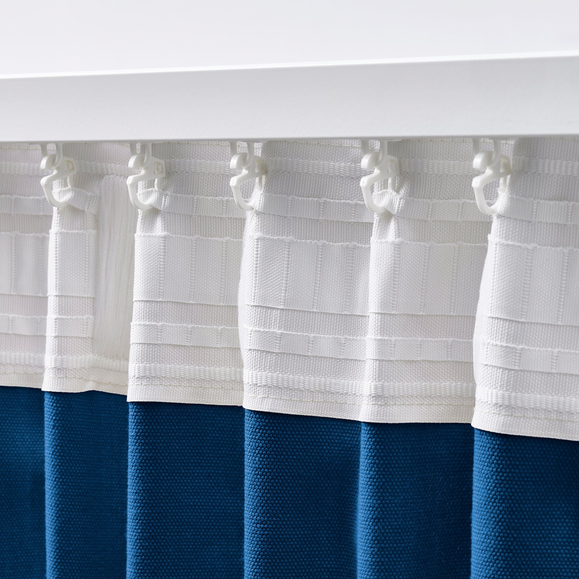 GINSTMOTT, curtains with heading tape/1 pair, 145x300 cm, 805.971.90