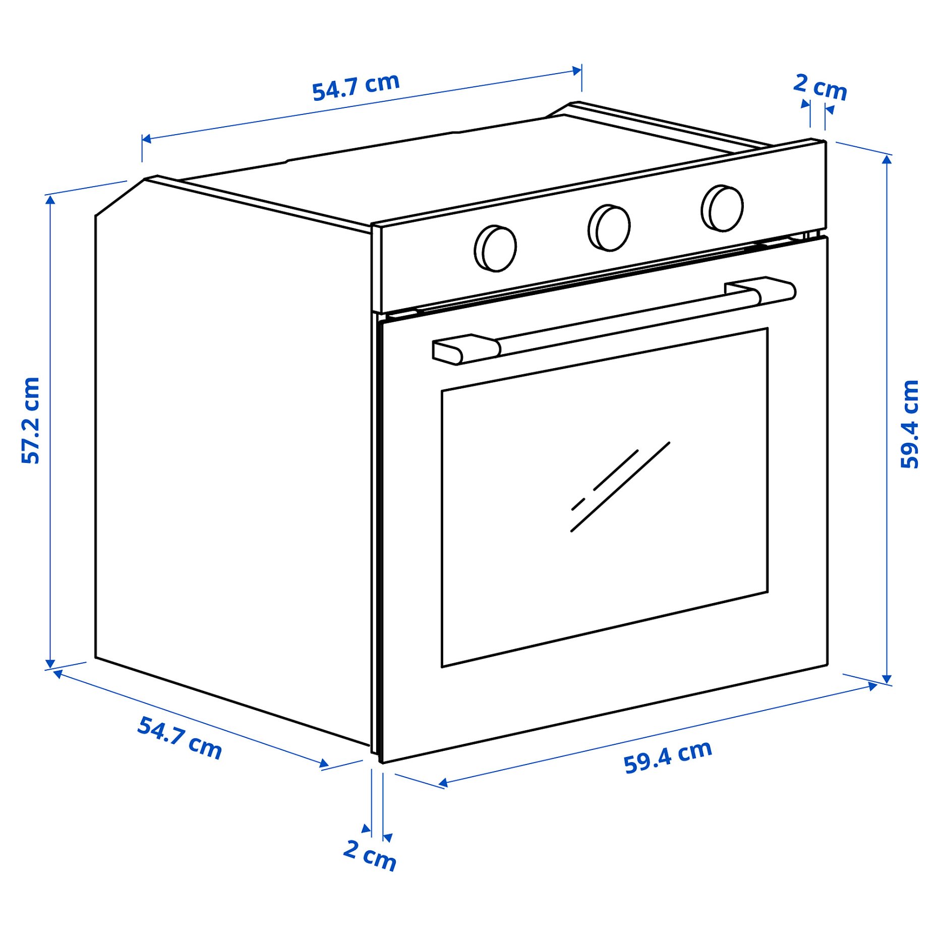 SPJUTBO, forced air oven, IKEA 300, 806.002.44