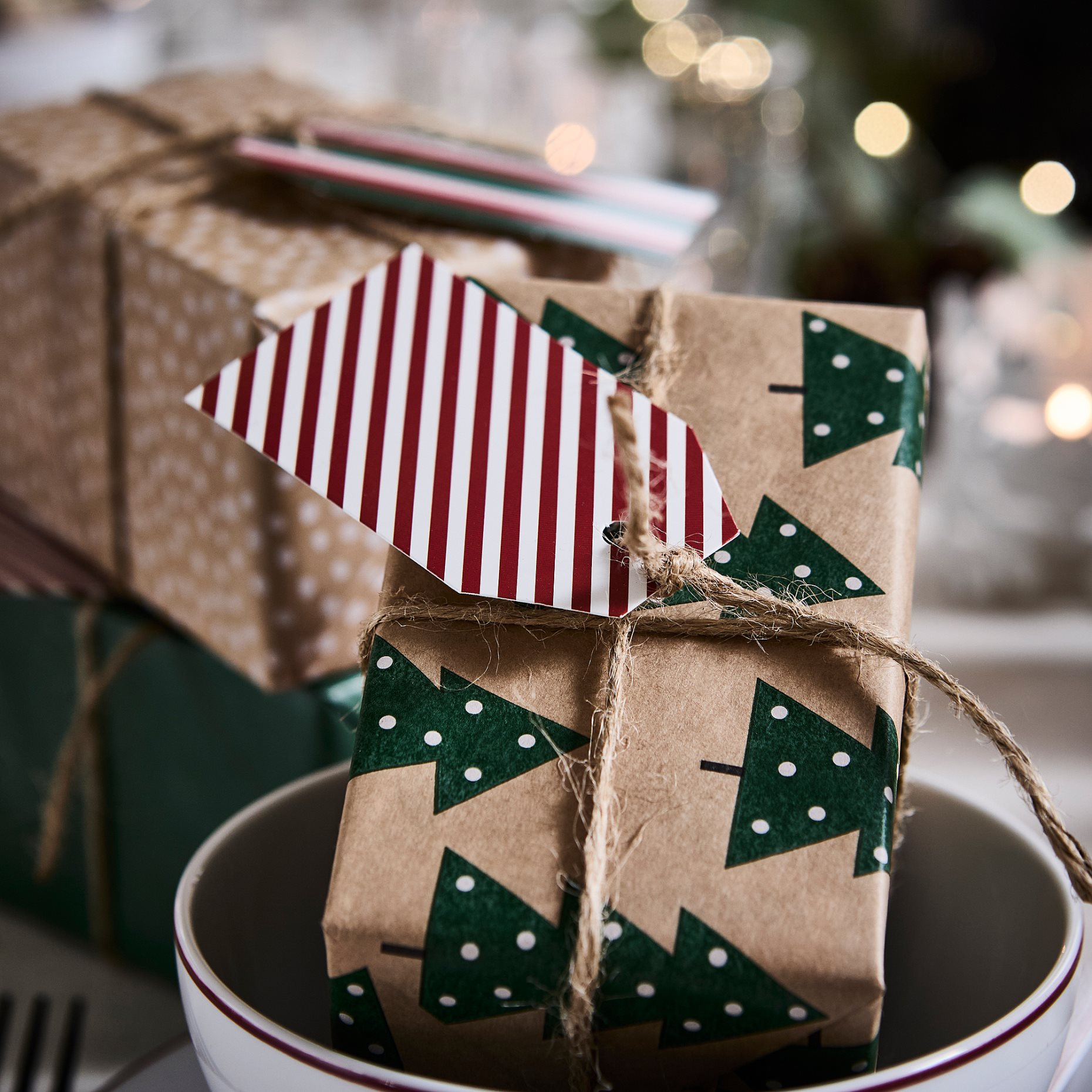 VINTERFINT, ρολό χαρτιού περιτυλίγματος, 3 τεμ. 3x0.7 m/2.10 m², 806.029.69