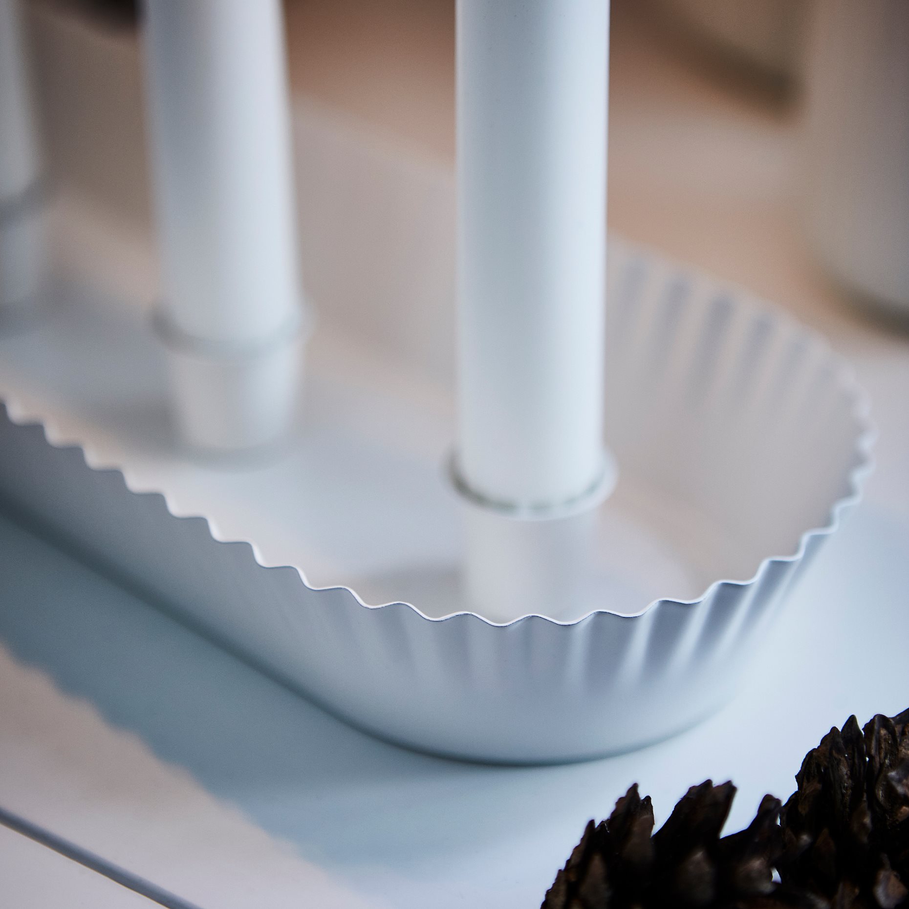 VINTERFINT, κηροπήγιο για 4 κεριά, 4 cm, 806.038.60