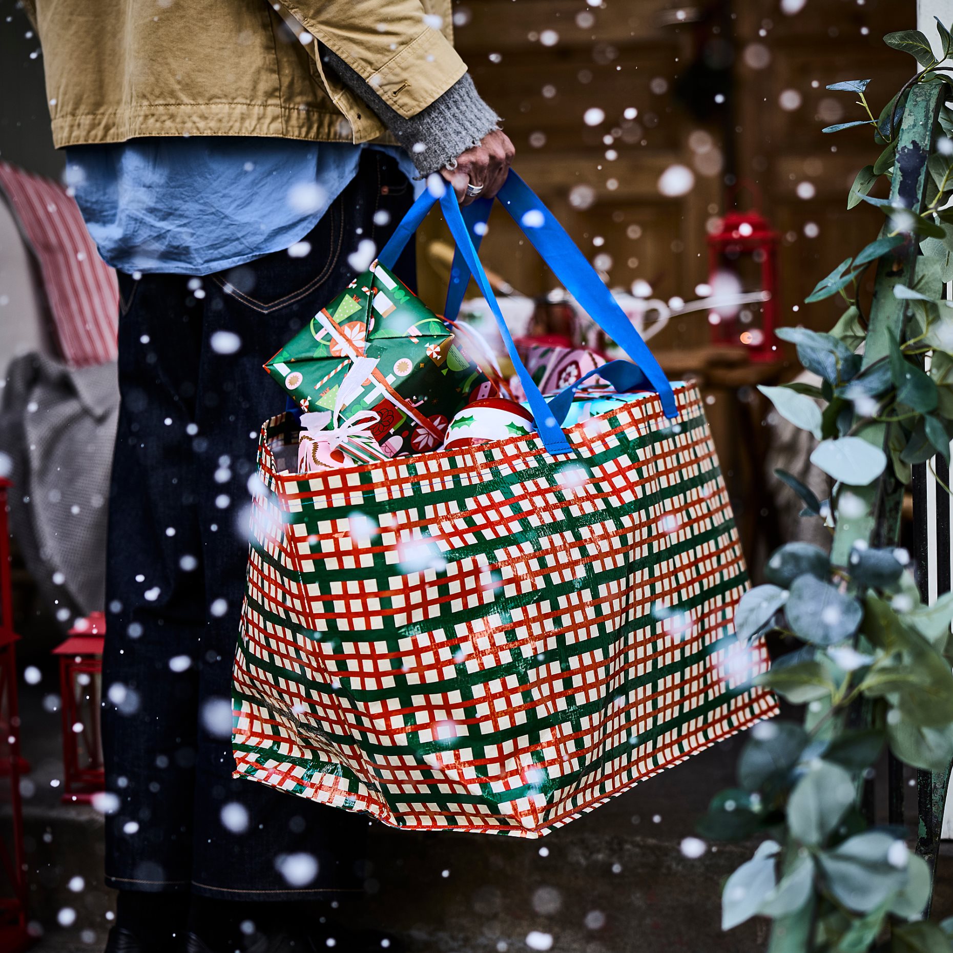 VINTERFINT, τσάντα μεταφοράς μεγάλο μέγεθος, 55x37x35 cm/71 l, 806.039.59