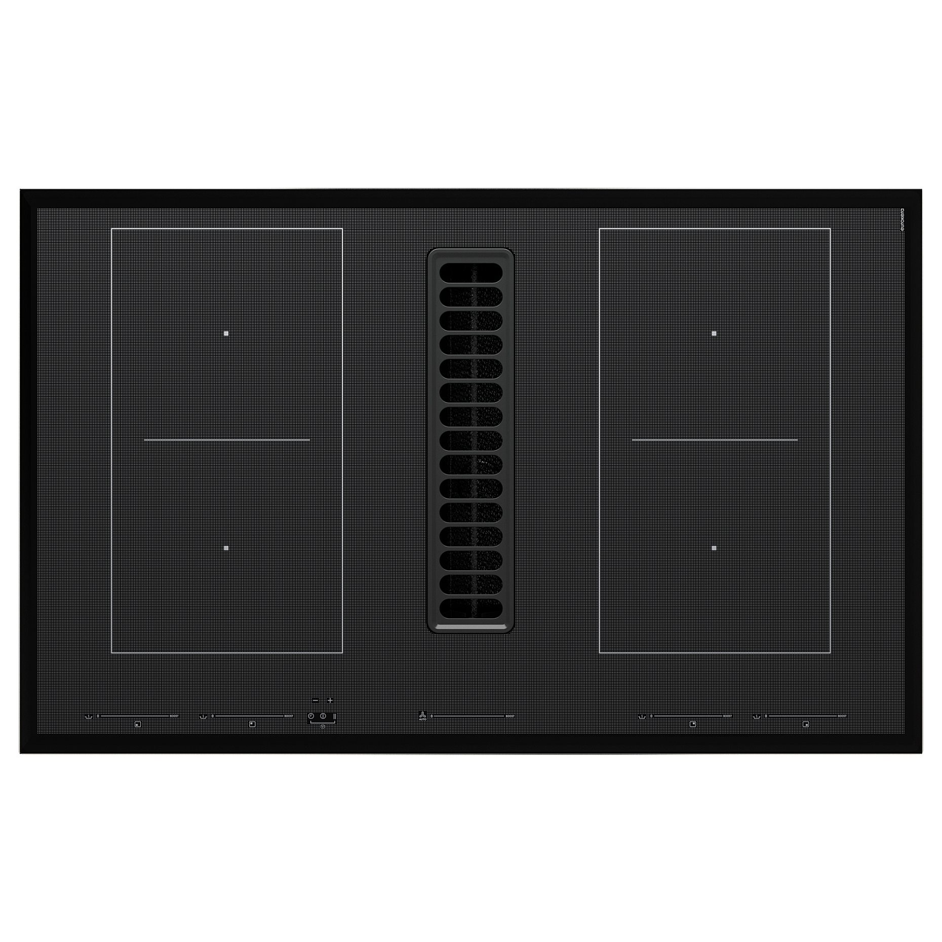 TÄCKNAN, induction hob/integrated extractor/IKEA 500, 83 cm, 806.072.88
