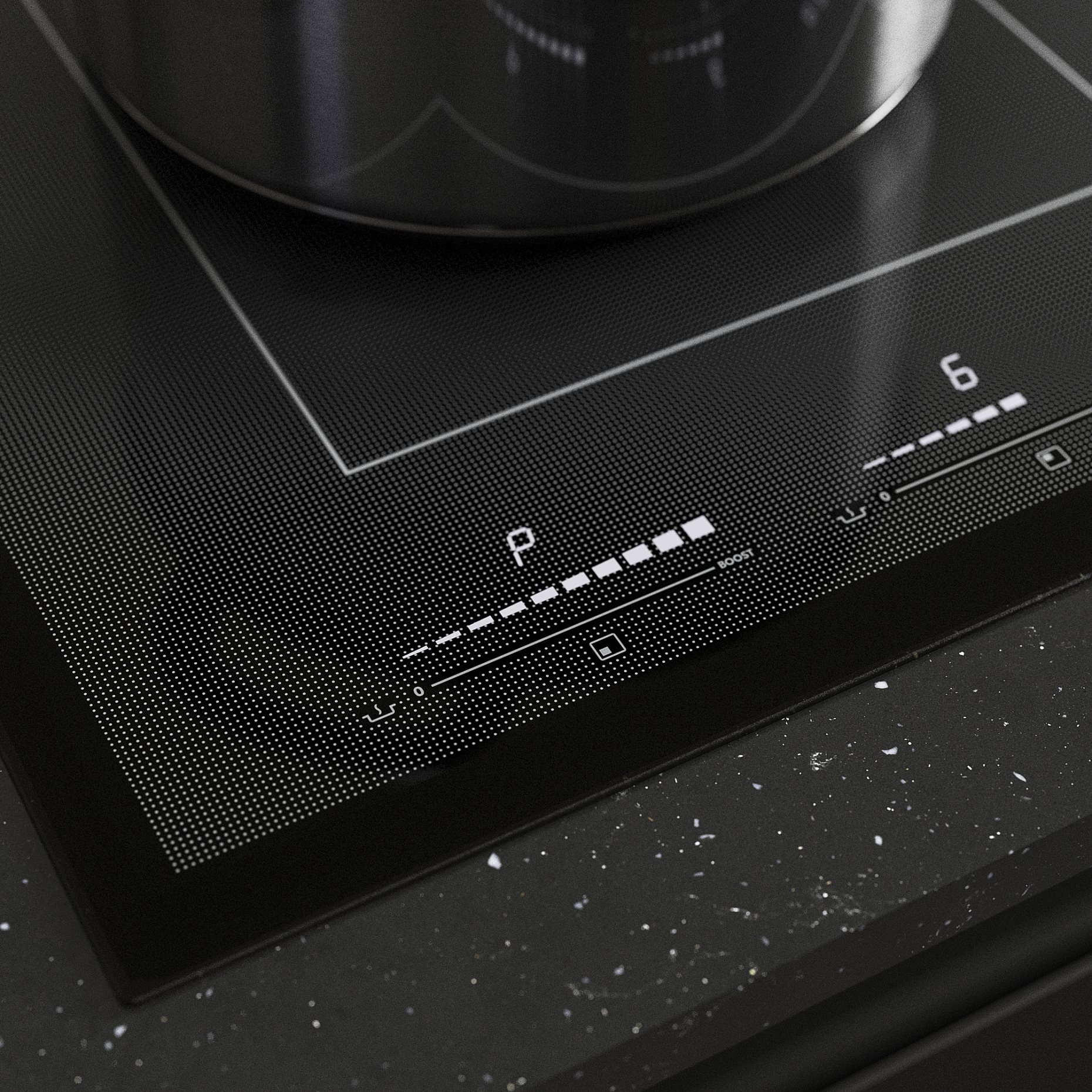 TÄCKNAN, induction hob/integrated extractor/IKEA 500, 83 cm, 806.072.88