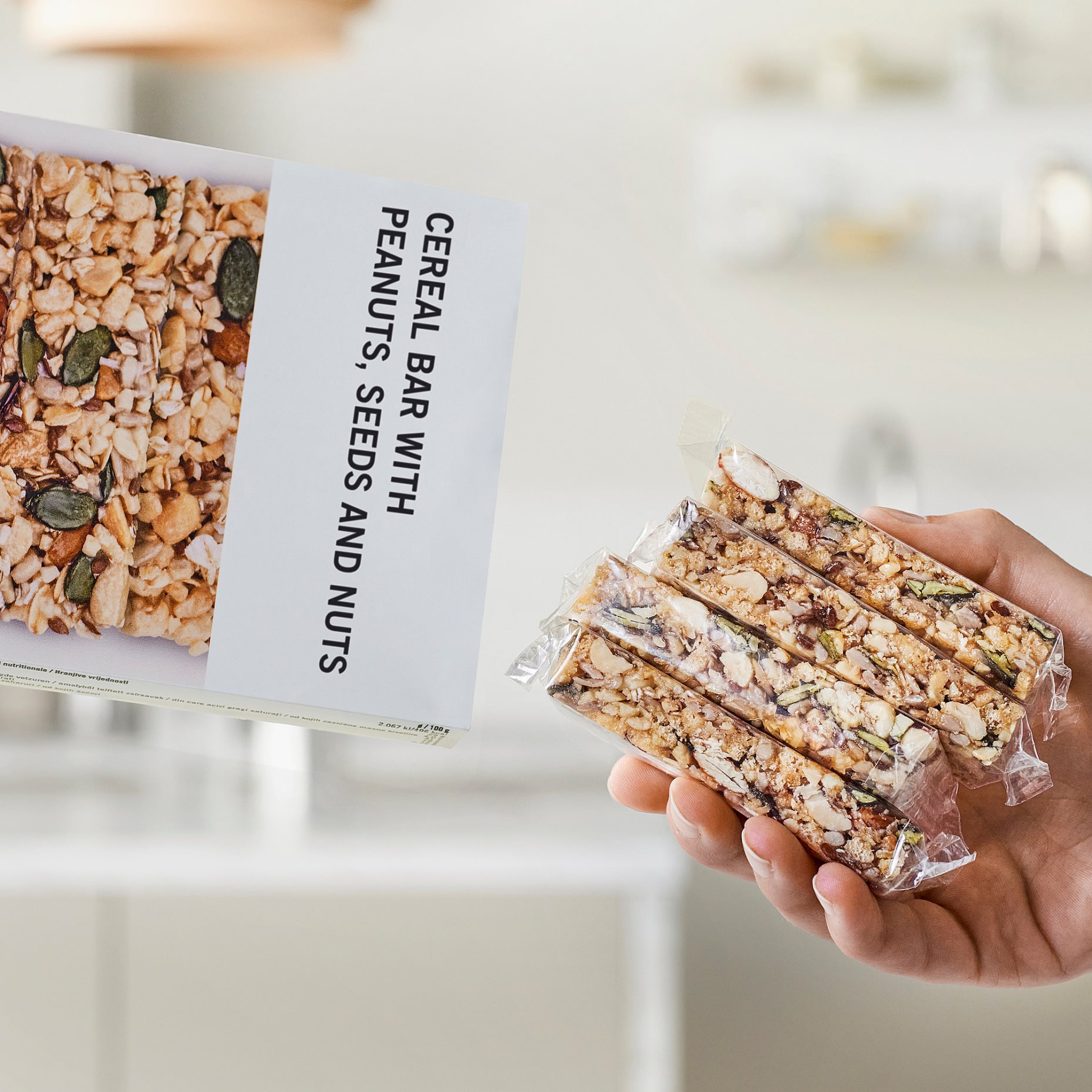 CEREAL BAR, μπάρα δημητριακών αμύγδαλα φυστίκια 120 g, 806.076.98