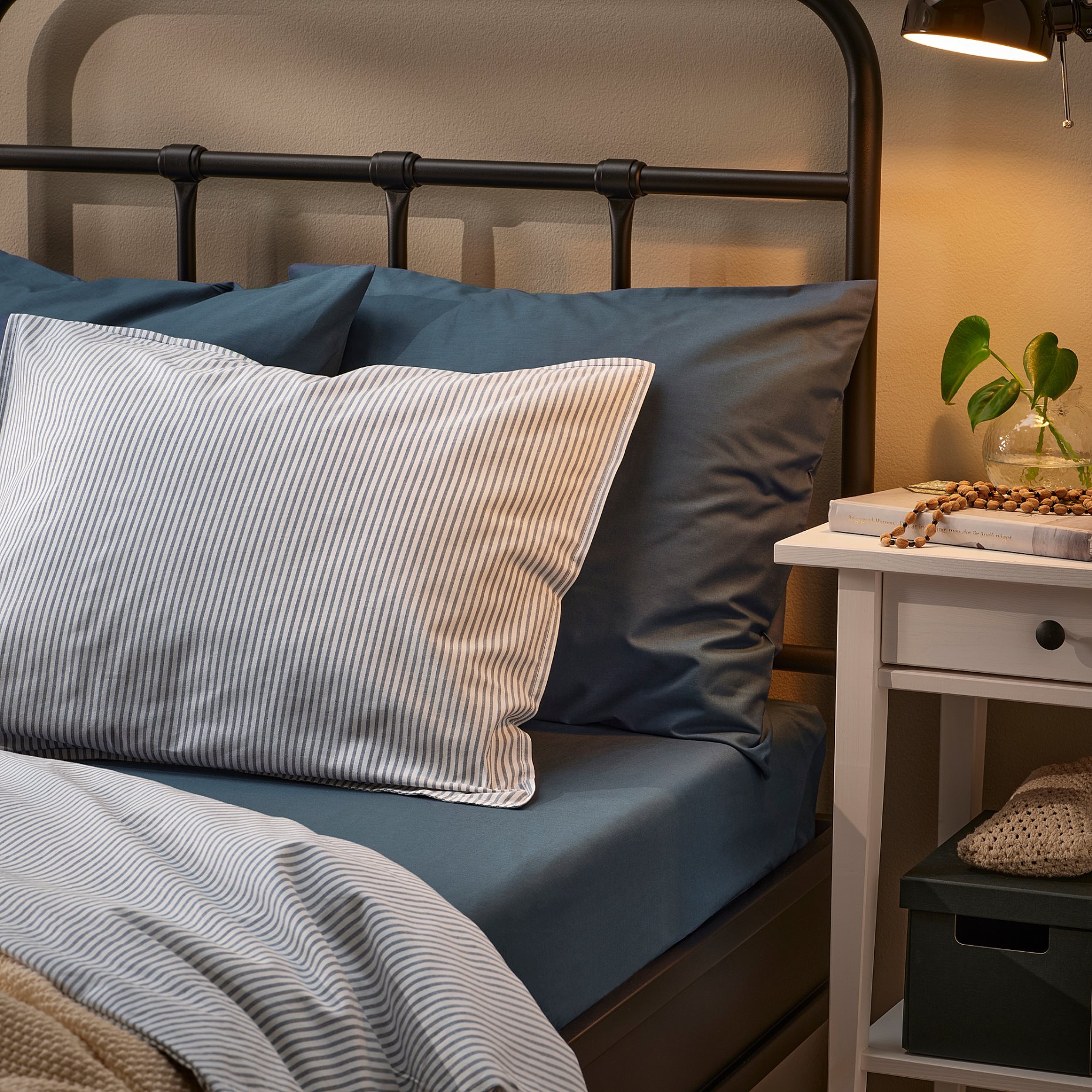 DVALA, fitted sheet, 120x200 cm, 806.154.05