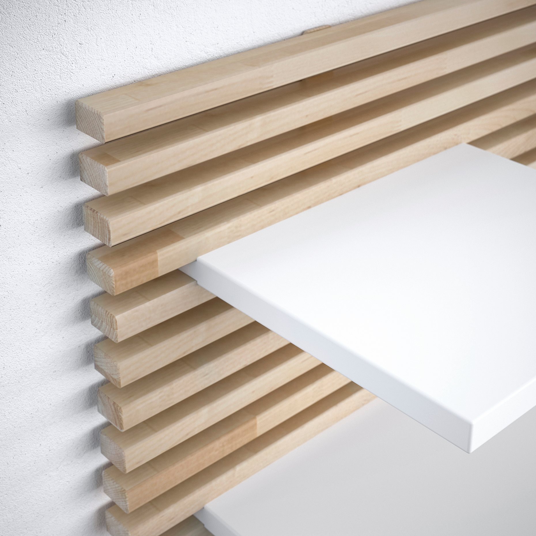 MANDAL, bed with headboard, 160x202 cm, 890.949.48